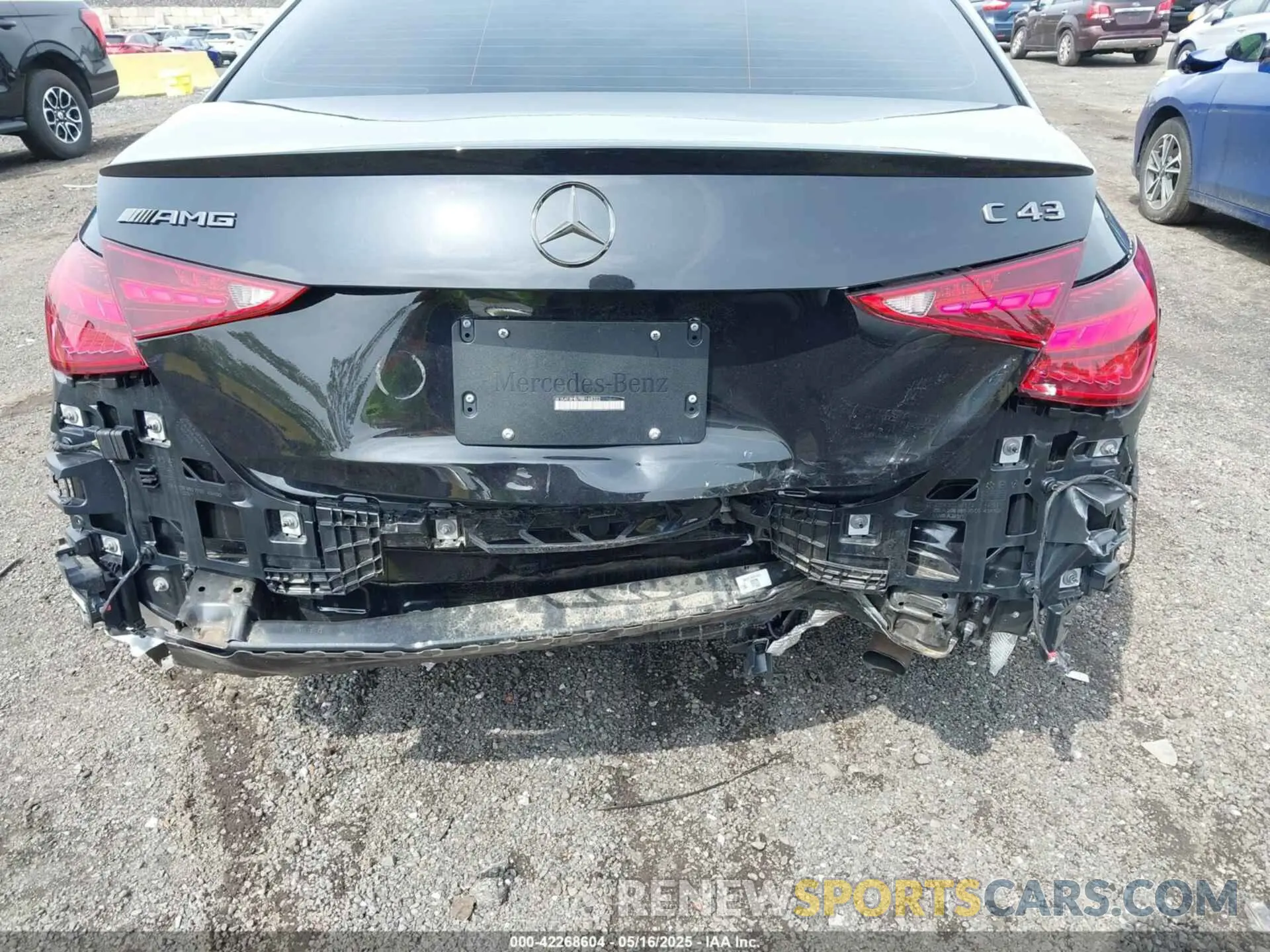 18 fotografías del automóvil dañado W1KAF8HB7RR168322 MERCEDES-BENZ AMG C 43 2024