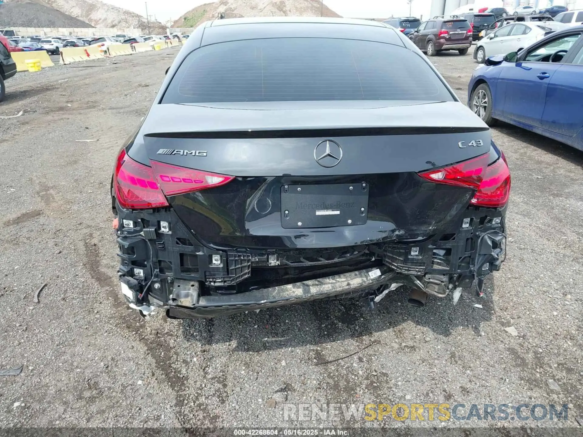 6 fotografías del automóvil dañado W1KAF8HB7RR168322 MERCEDES-BENZ AMG C 43 2024