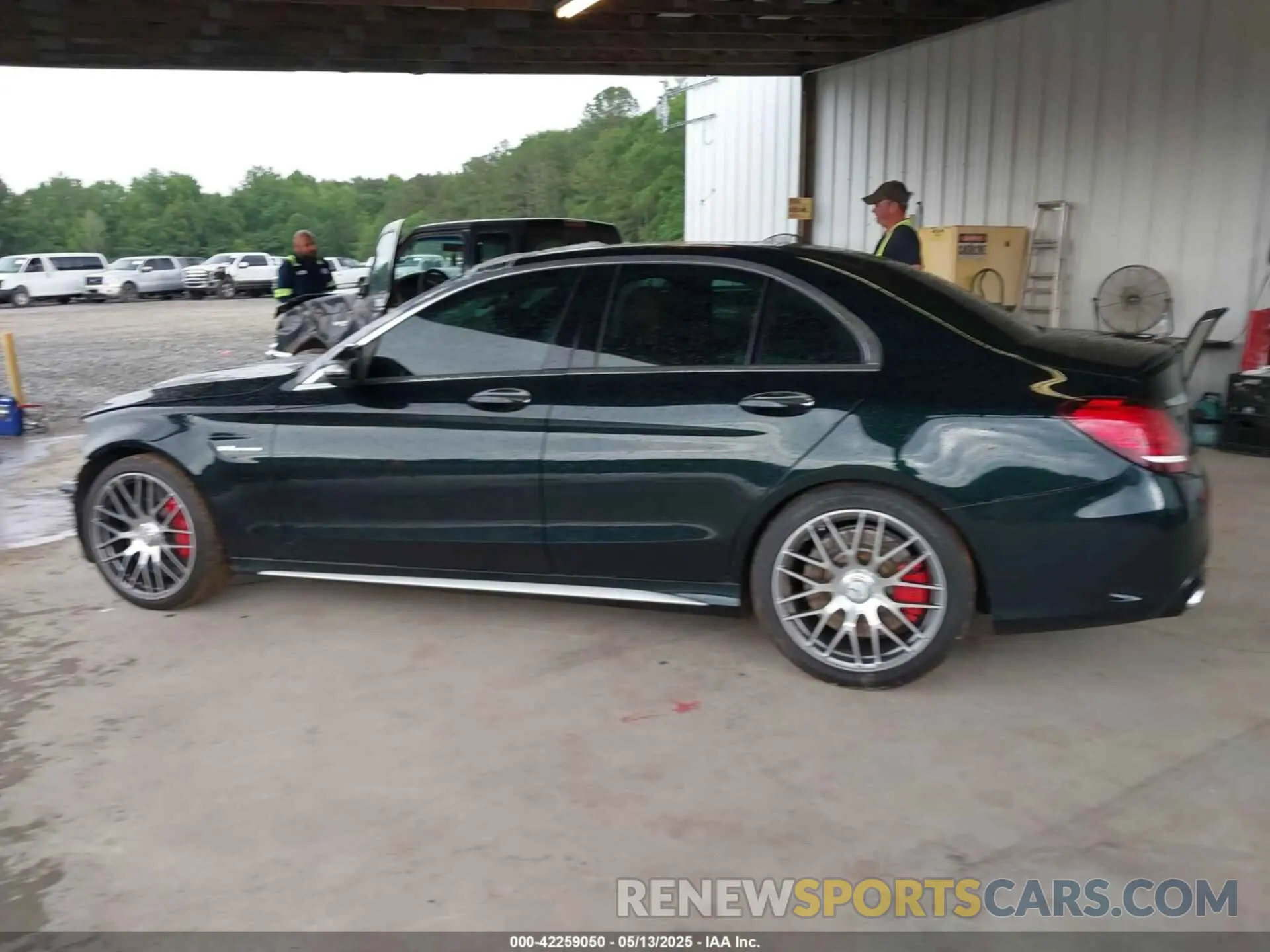 15 fotografías del automóvil dañado 55SWF8HB8KU305617 MERCEDES-BENZ AMG C 63 2019