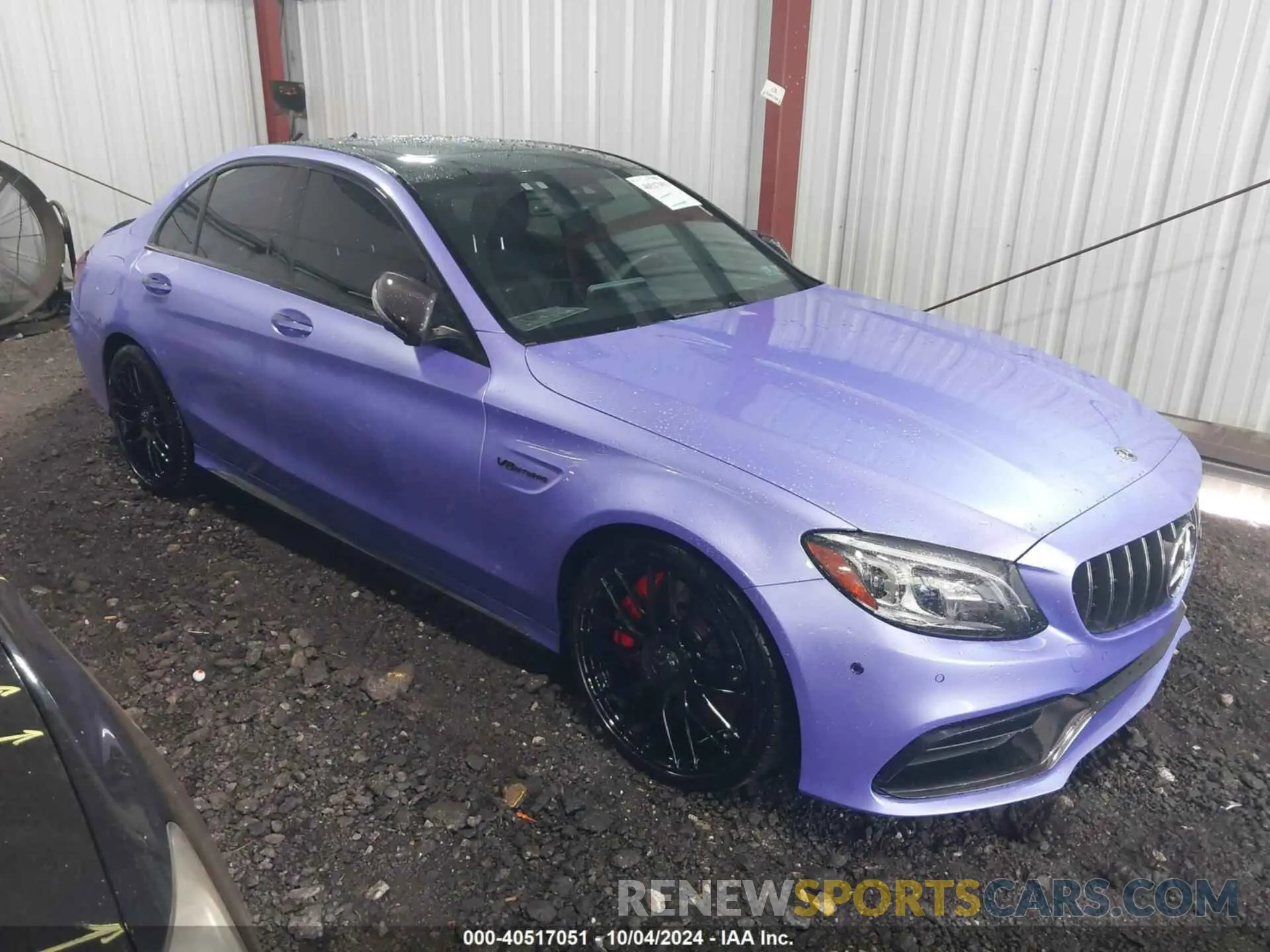 1 fotografías del automóvil dañado 55SWF8HBXKU306736 MERCEDES-BENZ AMG C 63 2019