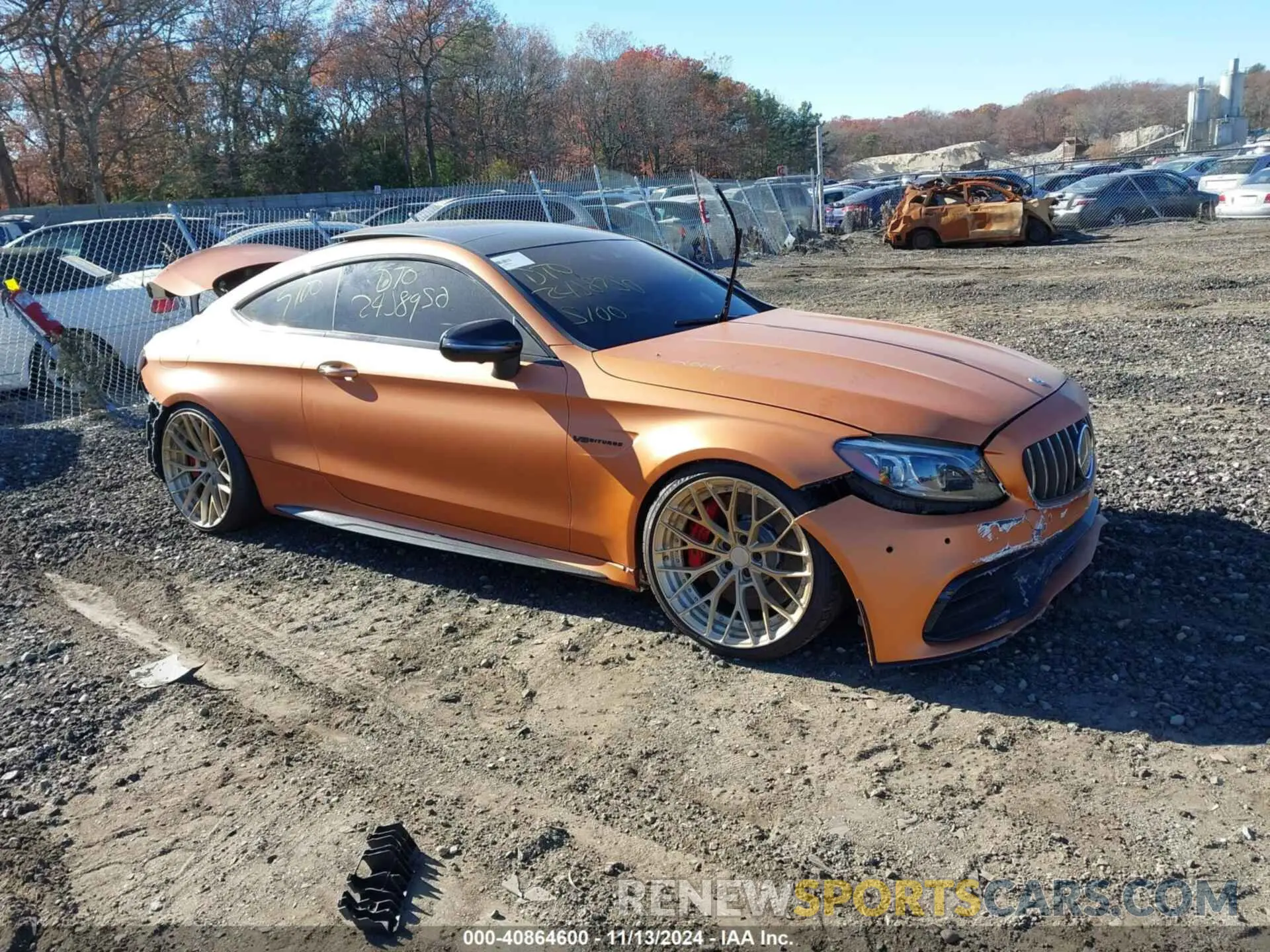 1 fotografías del automóvil dañado WDDWJ8HB6KF846103 MERCEDES-BENZ AMG C 63 2019