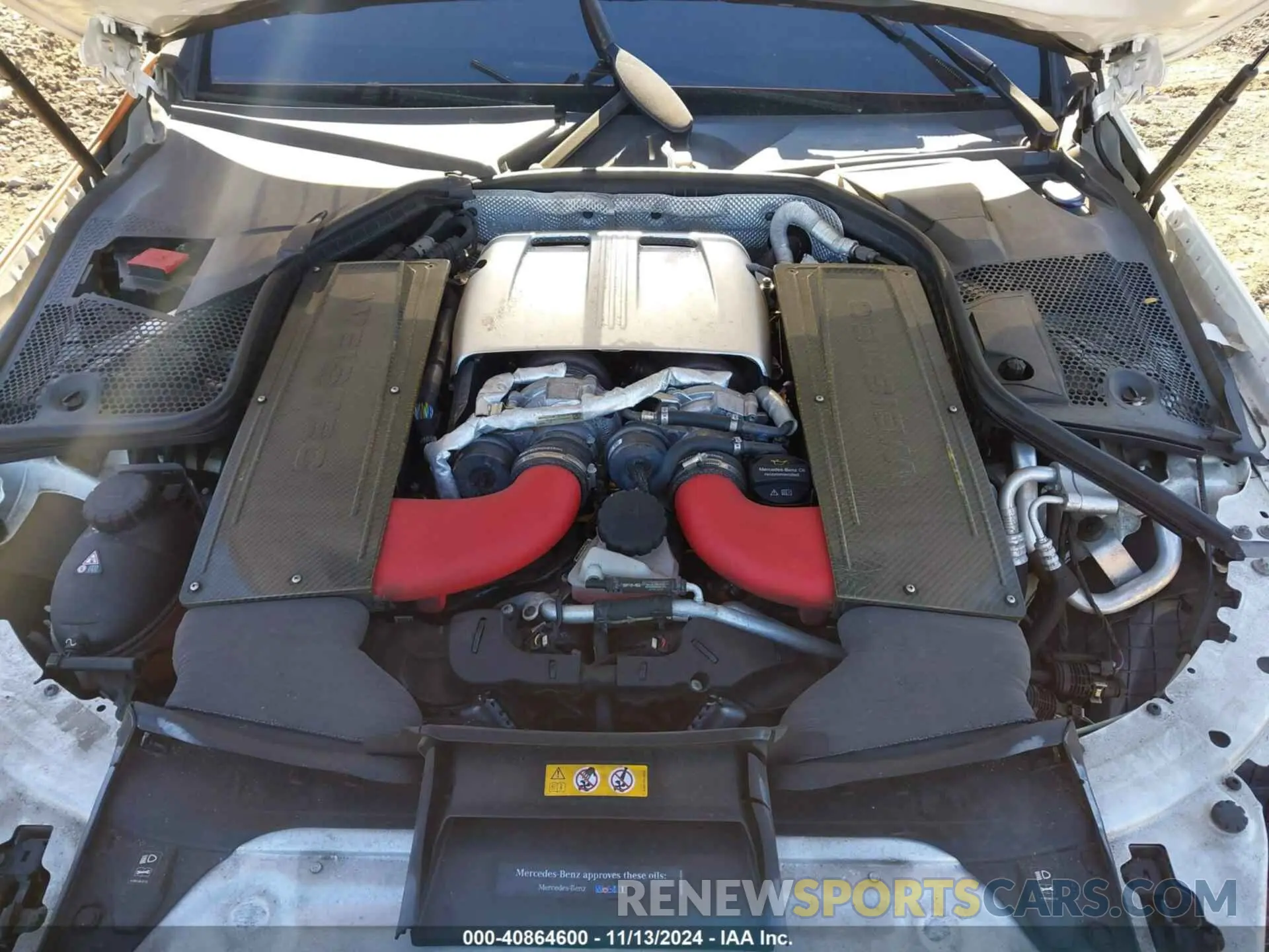 10 fotografías del automóvil dañado WDDWJ8HB6KF846103 MERCEDES-BENZ AMG C 63 2019