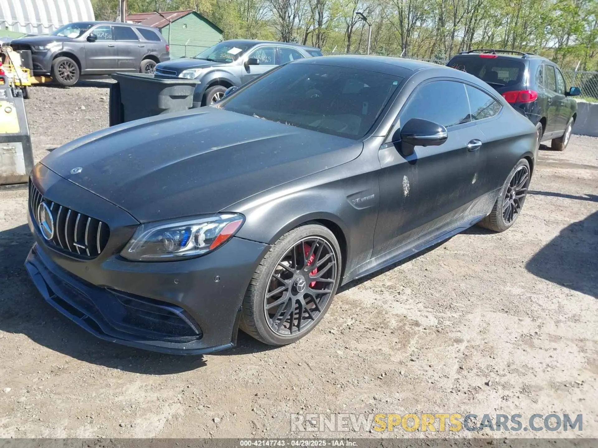 2 fotografías del automóvil dañado WDDWJ8HBXKF845181 MERCEDES-BENZ AMG C 63 2019