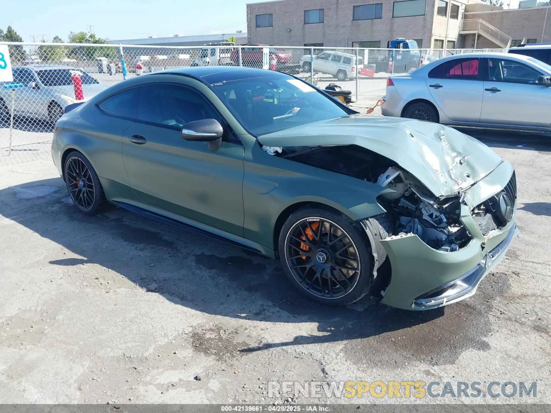 1 fotografías del automóvil dañado WDDWJ8HB7LF968504 MERCEDES-BENZ AMG C 63 2020