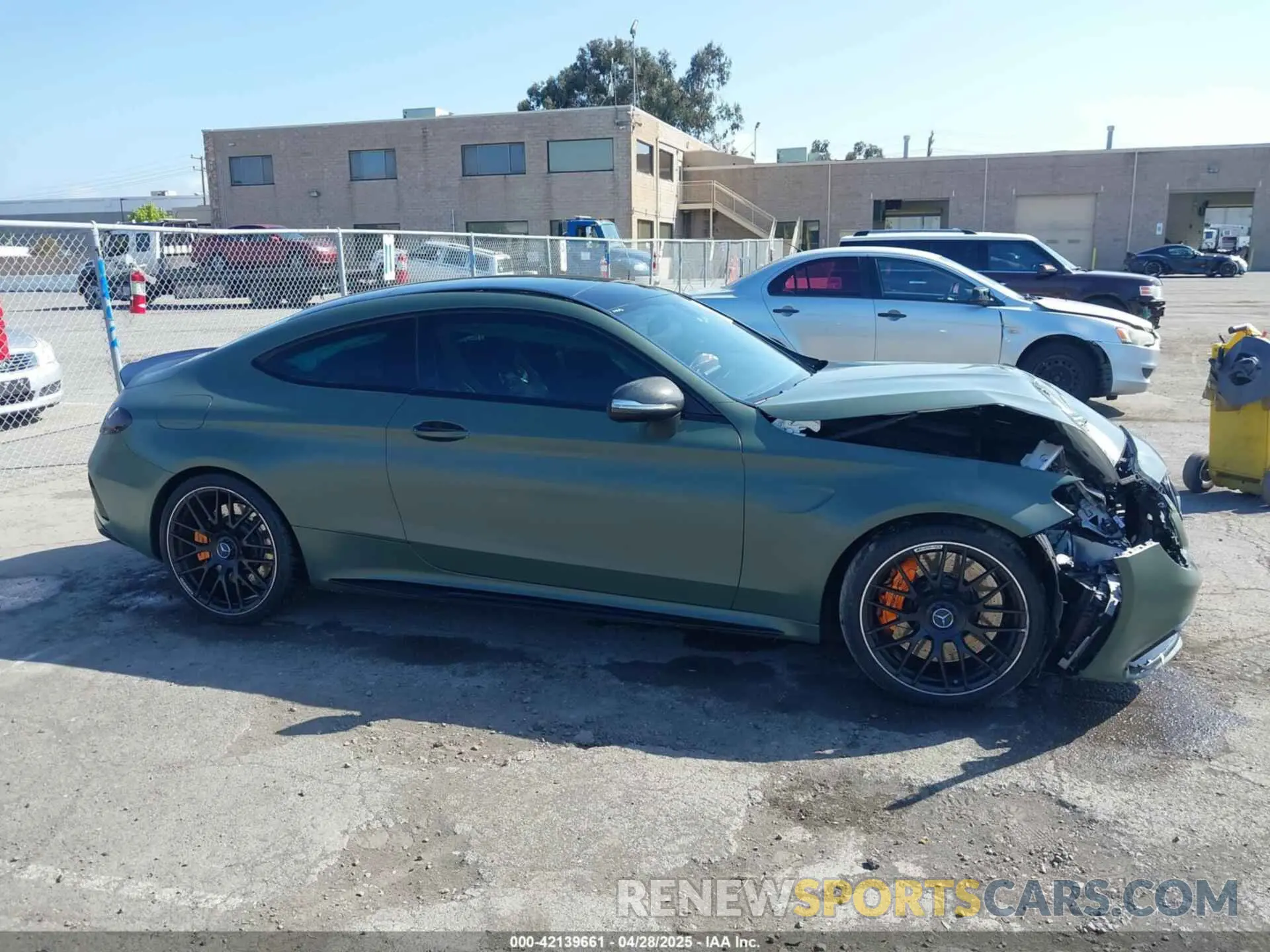13 fotografías del automóvil dañado WDDWJ8HB7LF968504 MERCEDES-BENZ AMG C 63 2020