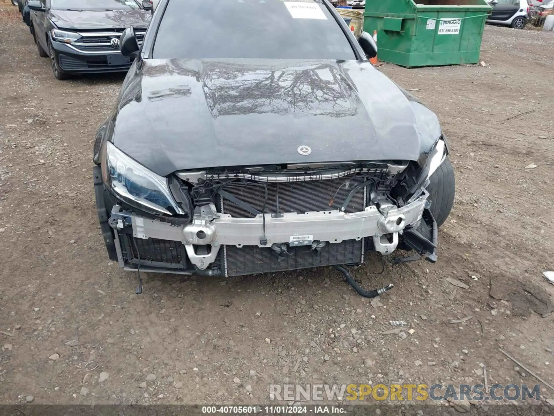 6 fotografías del automóvil dañado W1KWF8HB1MR642179 MERCEDES-BENZ AMG C 63 2021