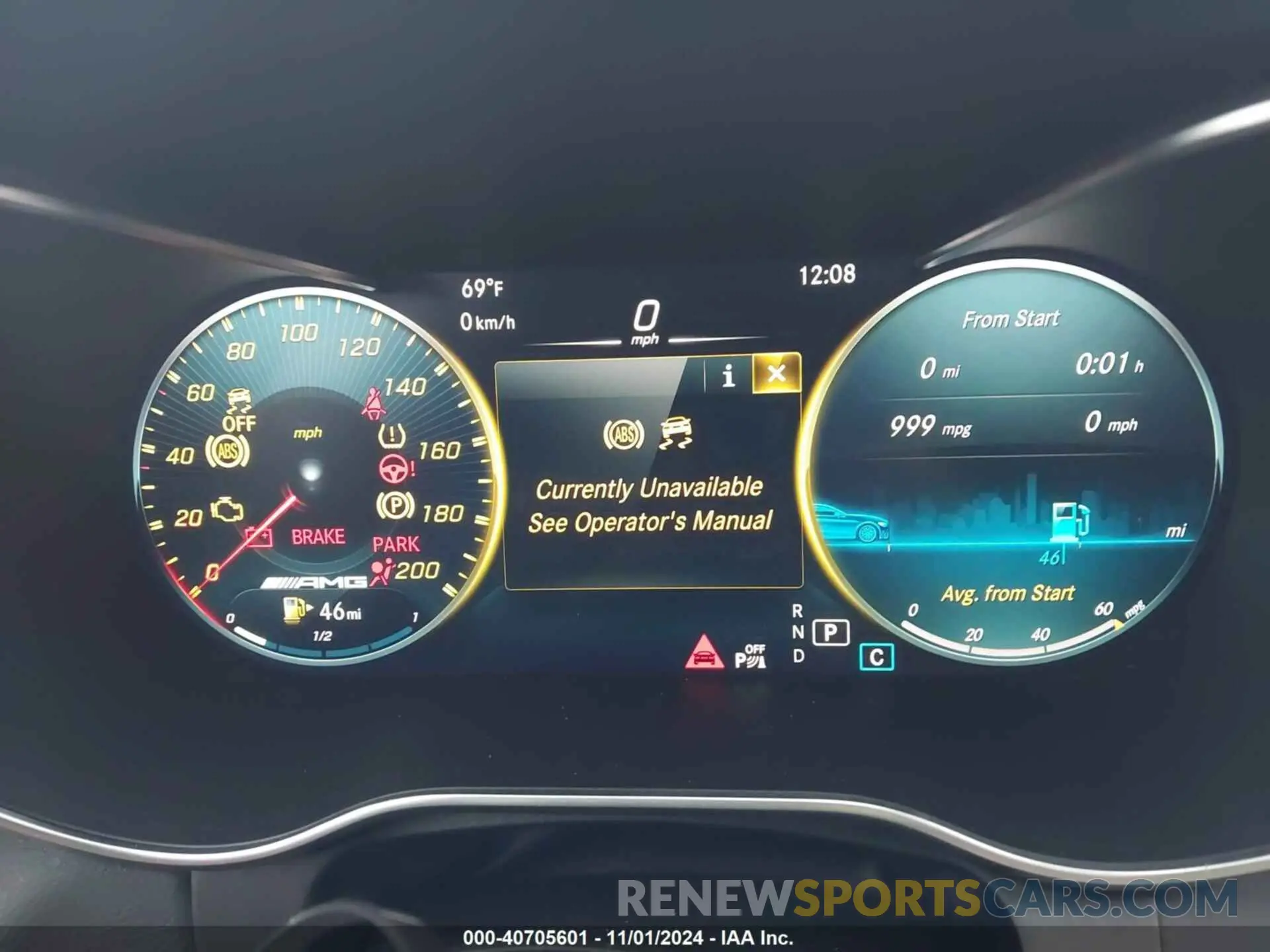 7 fotografías del automóvil dañado W1KWF8HB1MR642179 MERCEDES-BENZ AMG C 63 2021