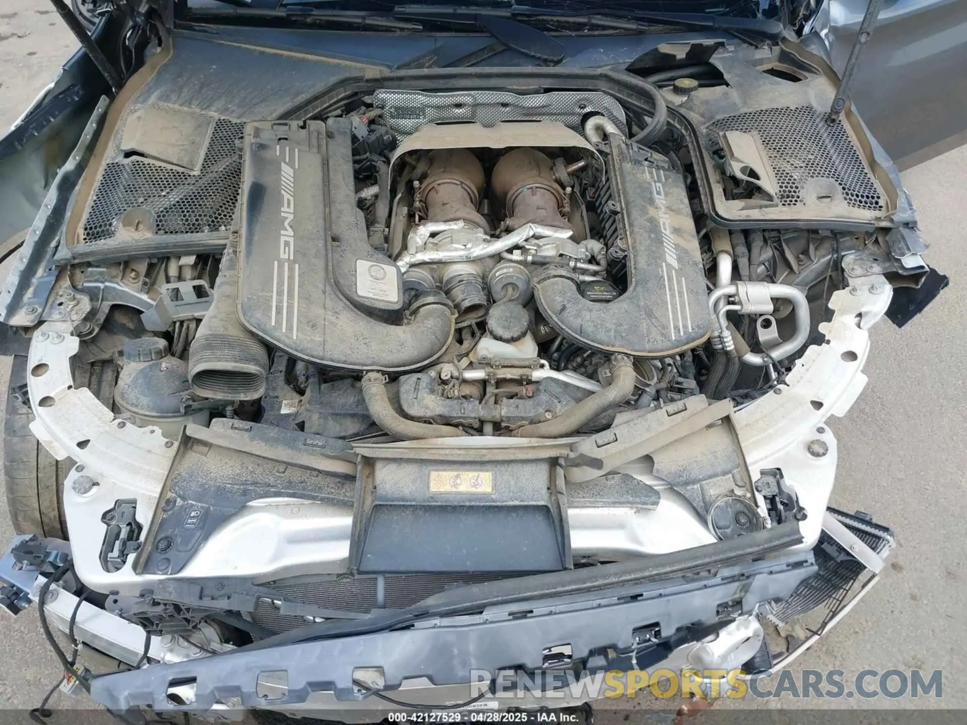 10 fotografías del automóvil dañado W1KWF8HB4MR620676 MERCEDES-BENZ AMG C 63 2021