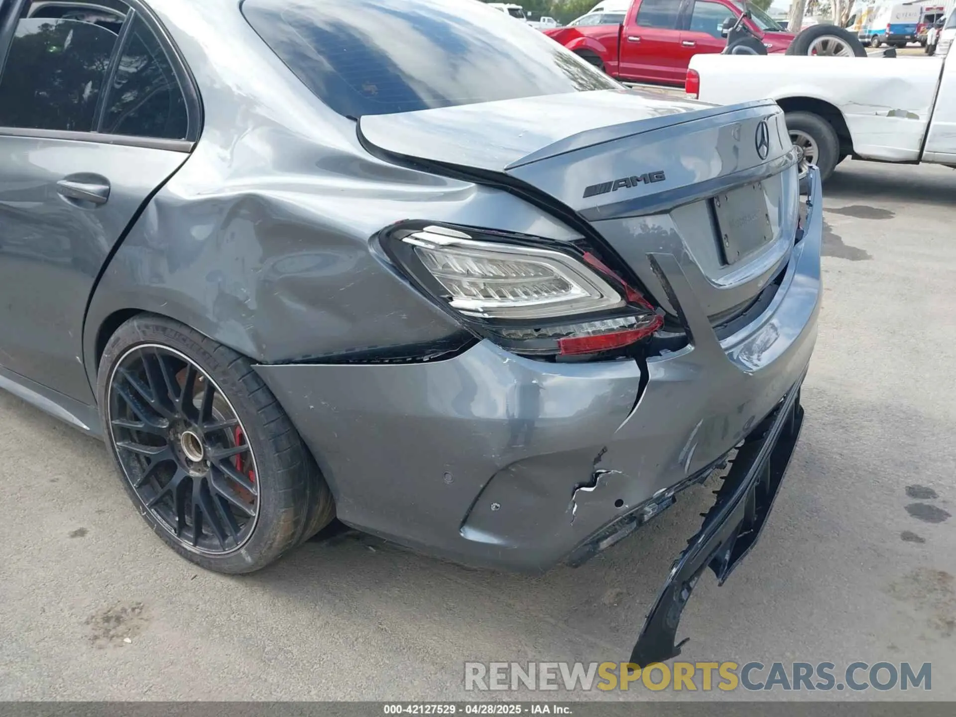20 fotografías del automóvil dañado W1KWF8HB4MR620676 MERCEDES-BENZ AMG C 63 2021
