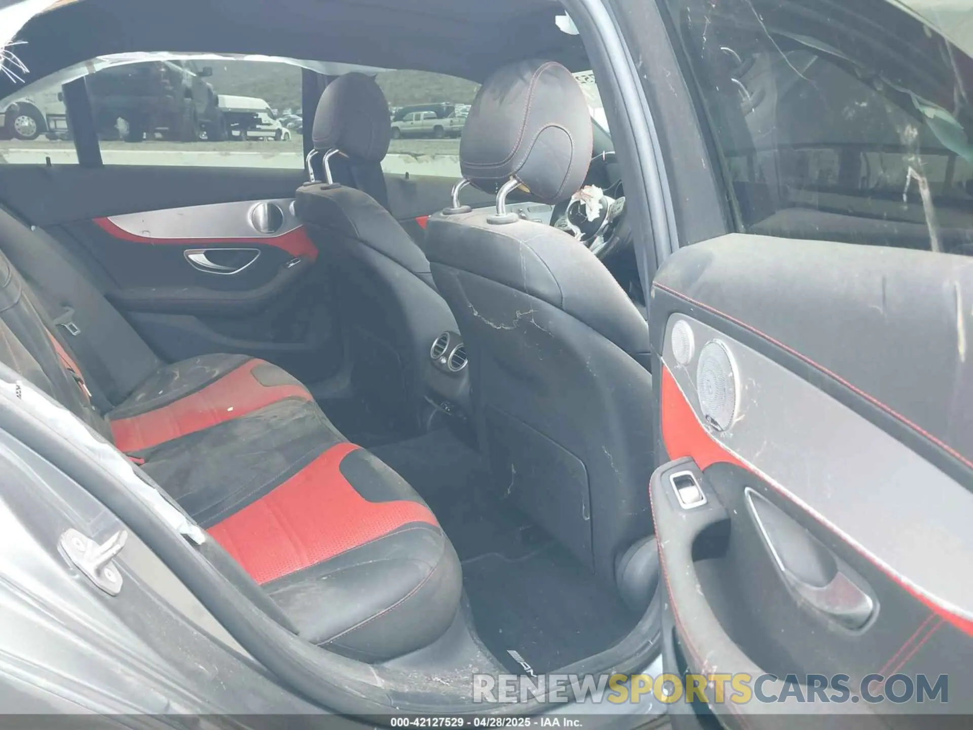 8 fotografías del automóvil dañado W1KWF8HB4MR620676 MERCEDES-BENZ AMG C 63 2021