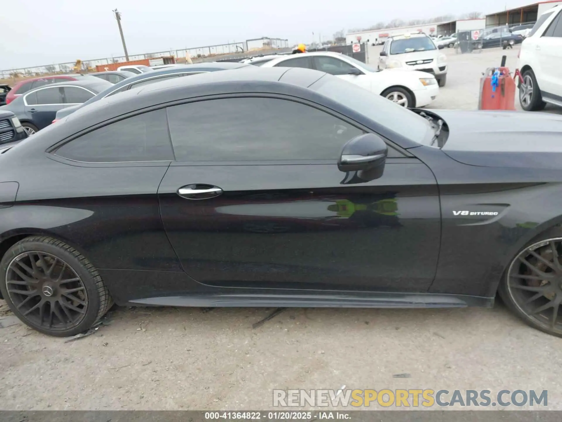 13 fotografías del automóvil dañado W1KWJ8GB5MG098779 MERCEDES-BENZ AMG C 63 2021