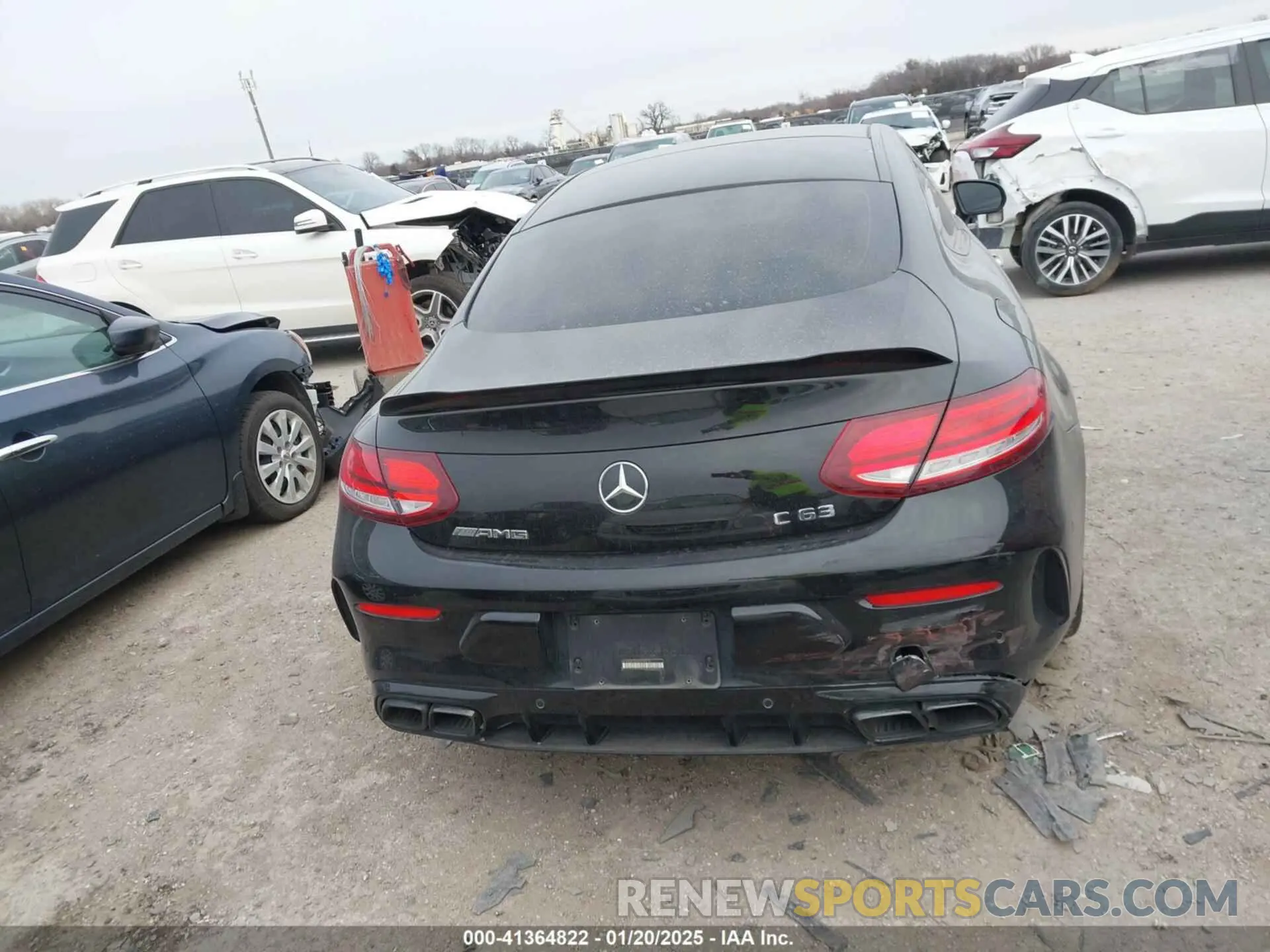 16 fotografías del automóvil dañado W1KWJ8GB5MG098779 MERCEDES-BENZ AMG C 63 2021