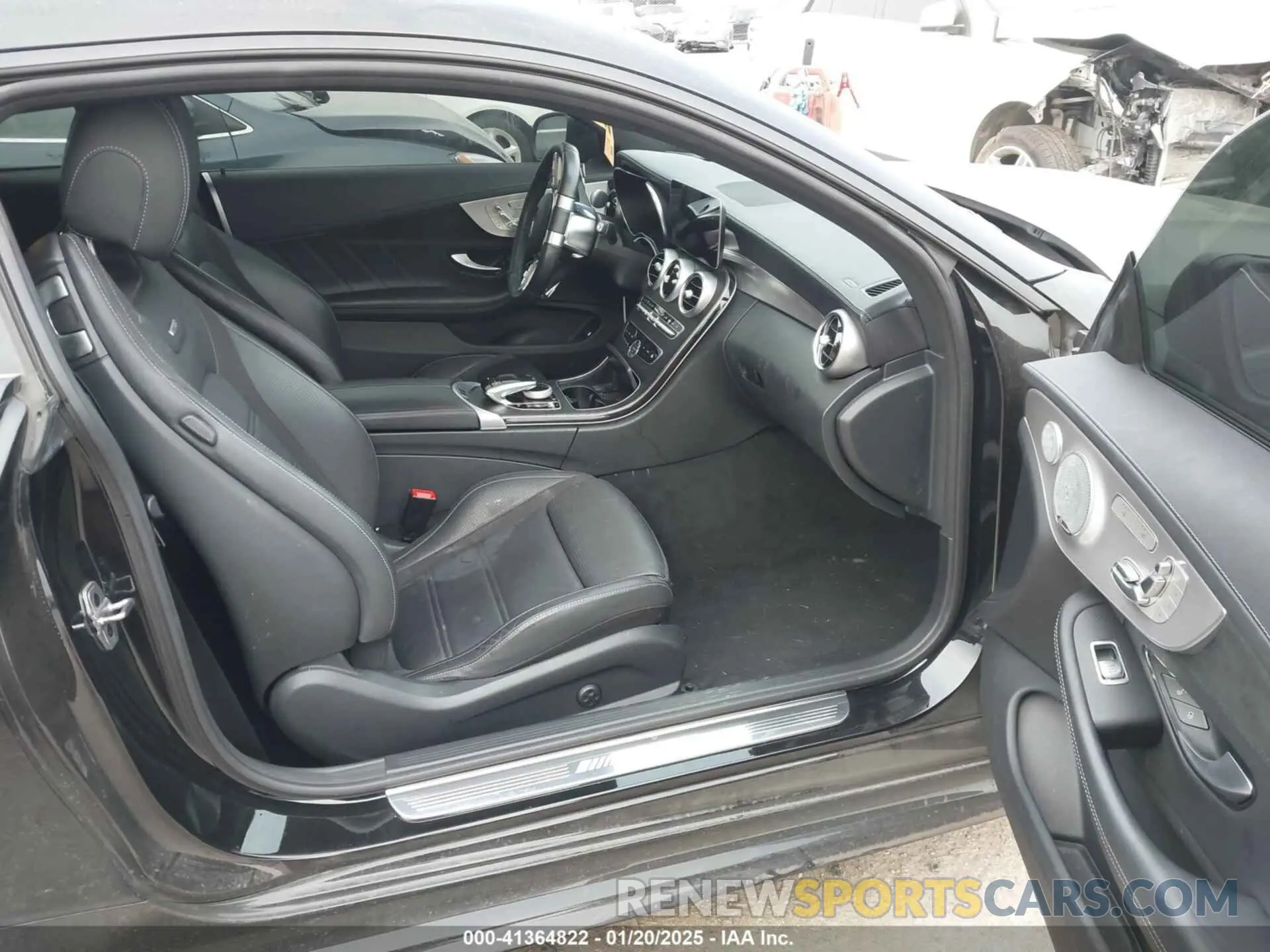 5 fotografías del automóvil dañado W1KWJ8GB5MG098779 MERCEDES-BENZ AMG C 63 2021