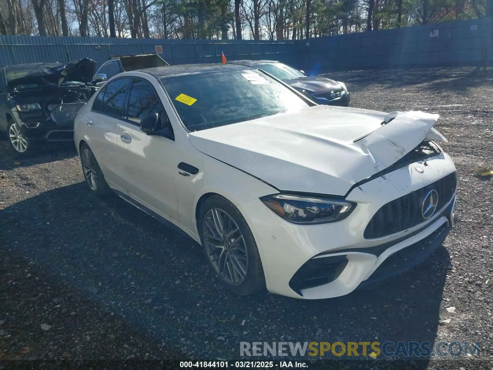 1 fotografías del automóvil dañado W1KAF8AB6RR222087 MERCEDES-BENZ AMG C 63 2024