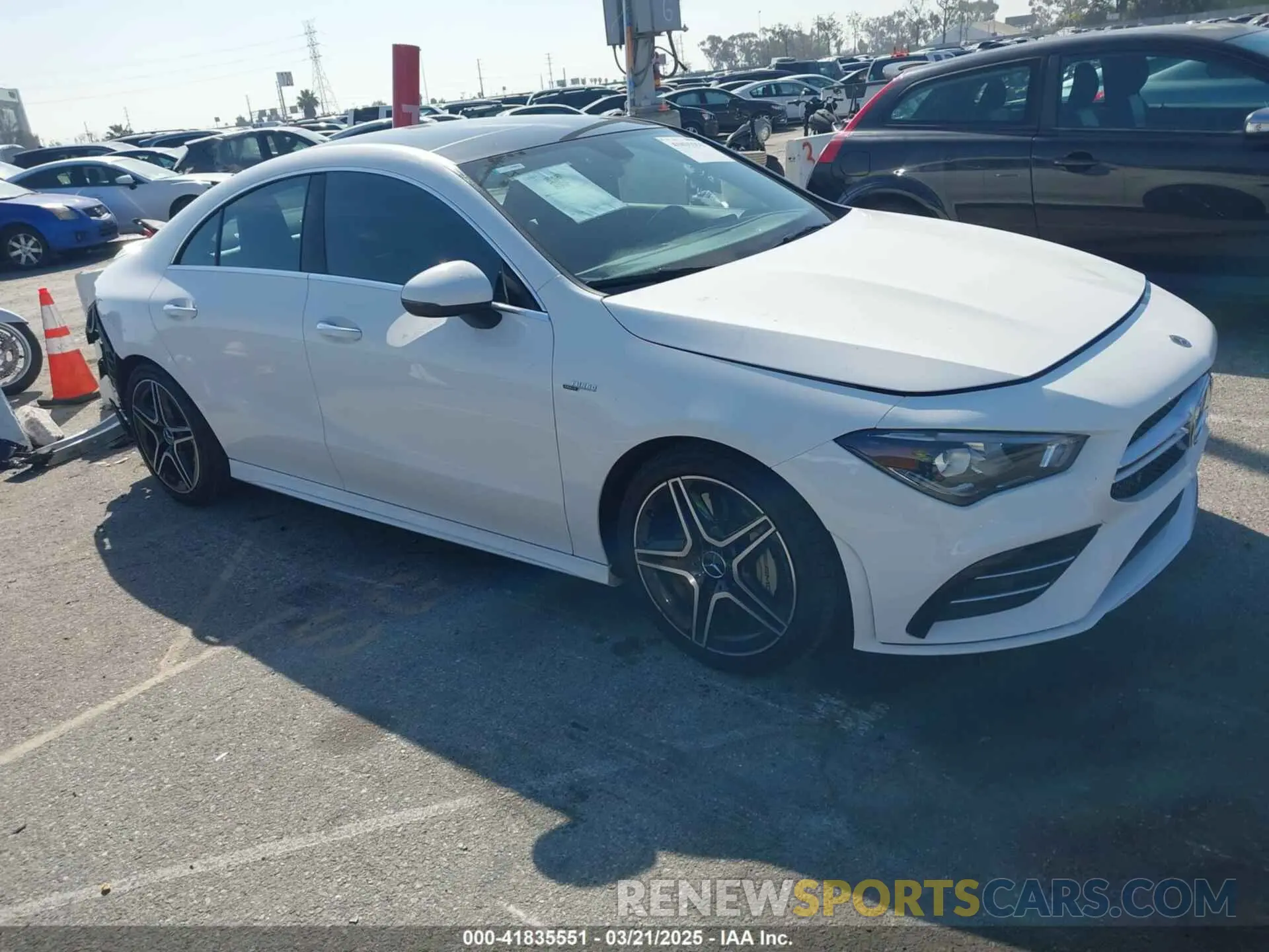 1 fotografías del automóvil dañado W1K5J5BB6MN234740 MERCEDES-BENZ AMG CLA 35 2021
