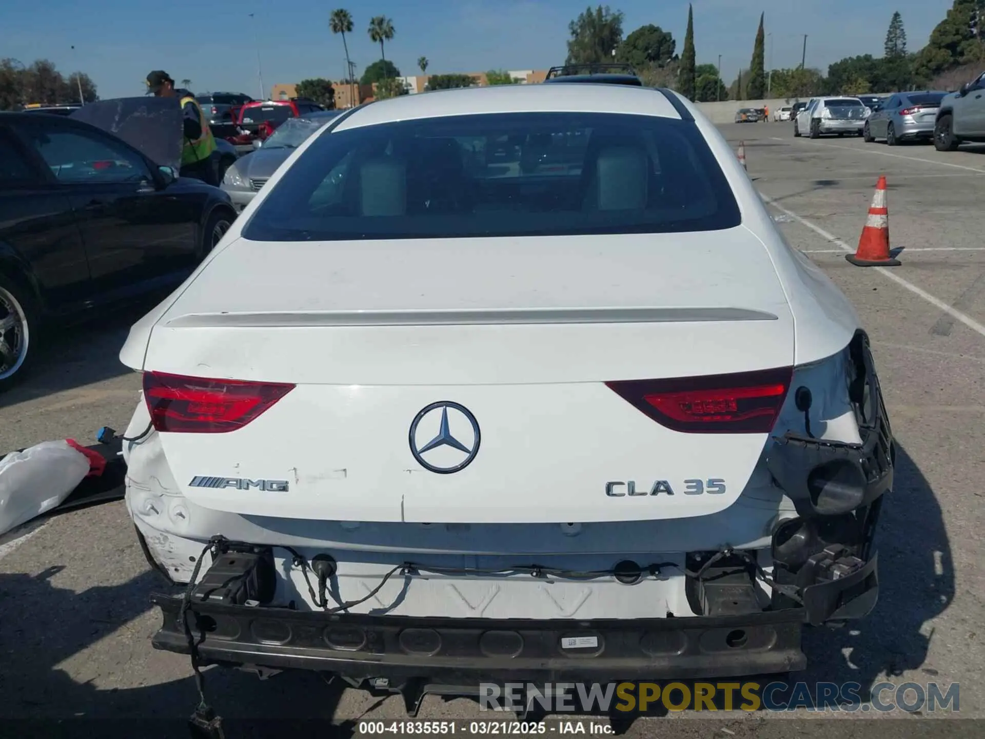 16 fotografías del automóvil dañado W1K5J5BB6MN234740 MERCEDES-BENZ AMG CLA 35 2021