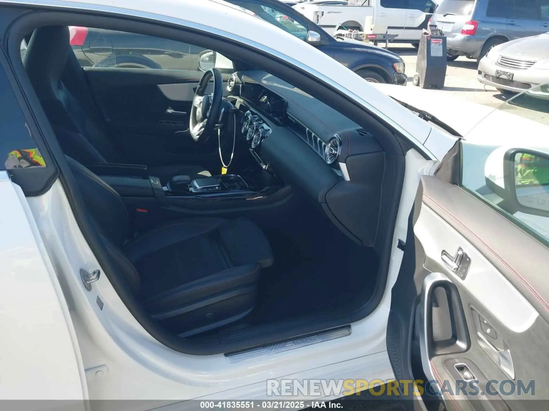 5 fotografías del automóvil dañado W1K5J5BB6MN234740 MERCEDES-BENZ AMG CLA 35 2021