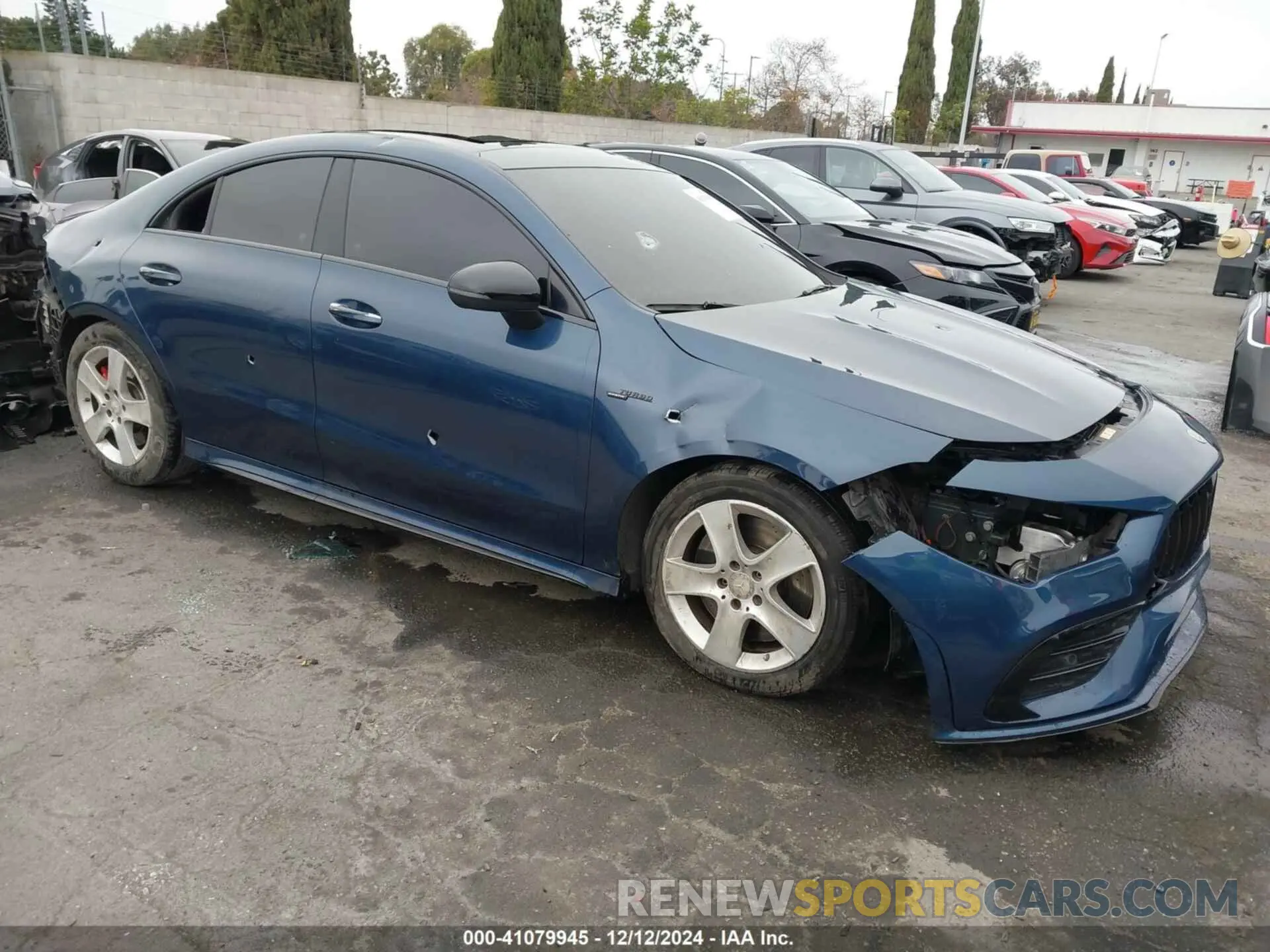 1 fotografías del automóvil dañado W1K5J5BB2NN269017 MERCEDES-BENZ AMG CLA 35 2022