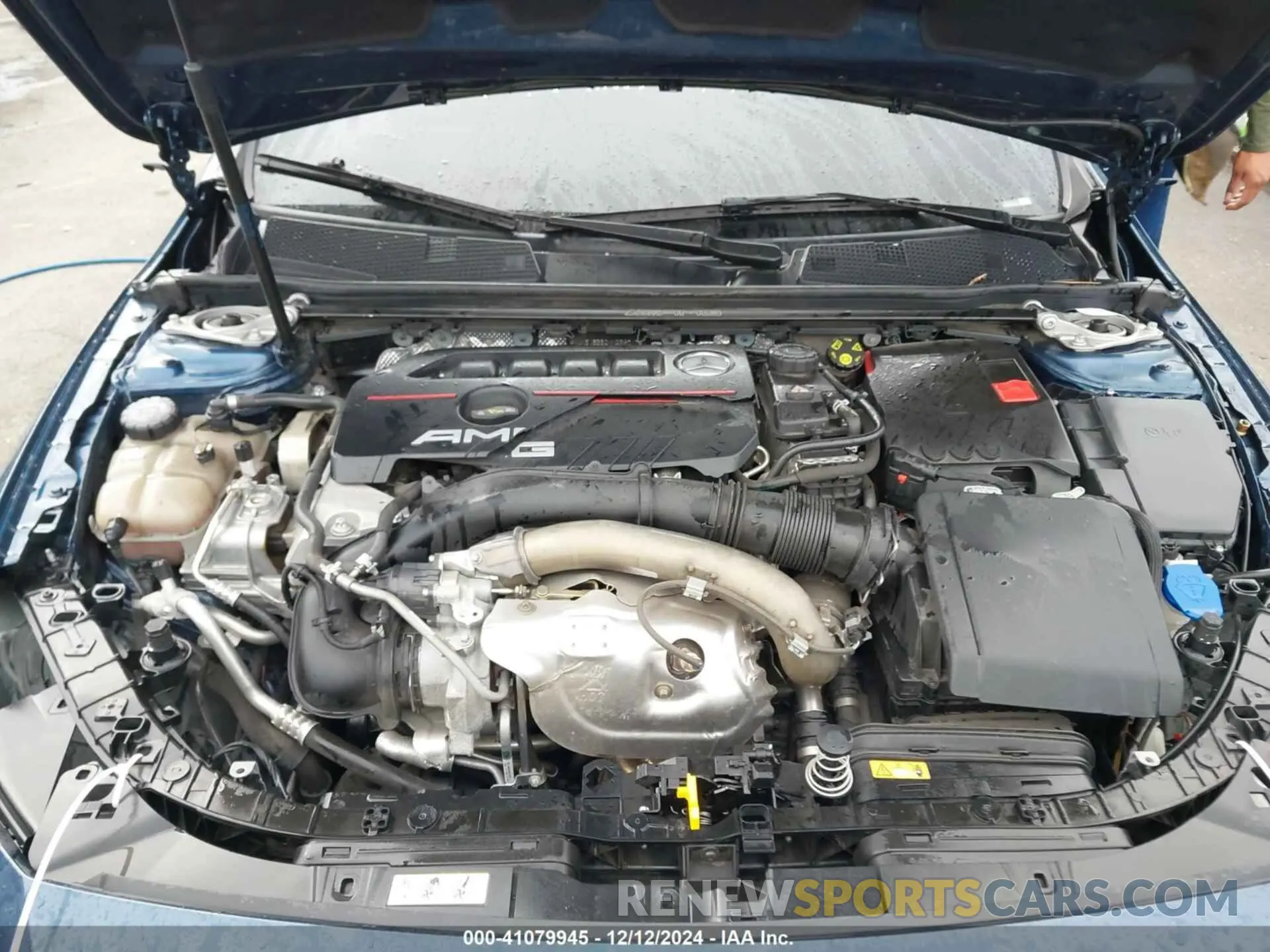 10 fotografías del automóvil dañado W1K5J5BB2NN269017 MERCEDES-BENZ AMG CLA 35 2022