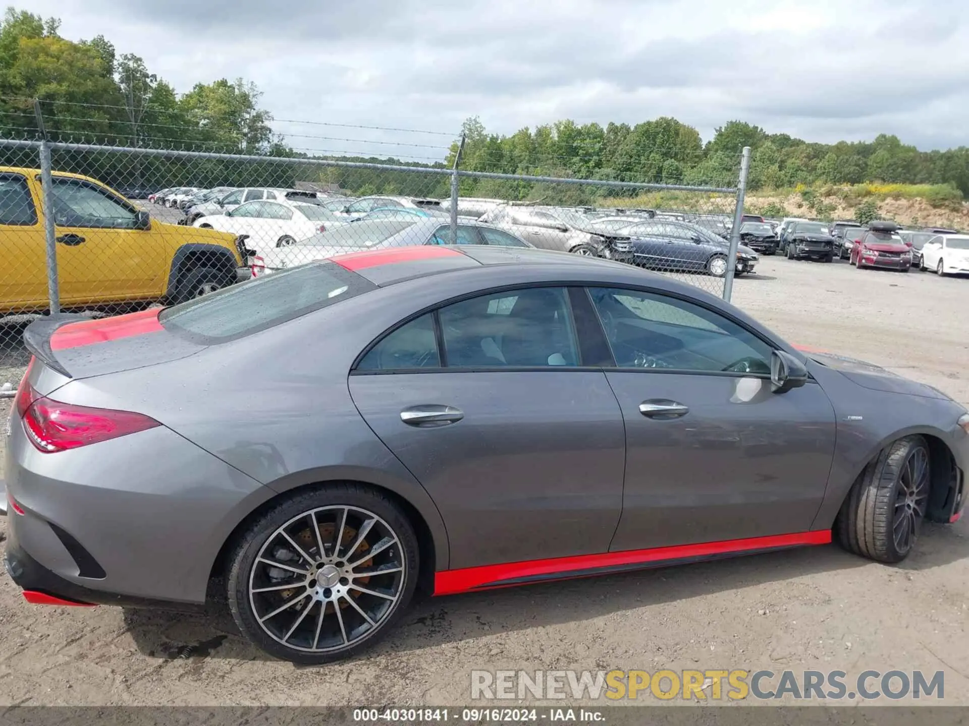 14 fotografías del automóvil dañado W1K5J5BB2NN275433 MERCEDES-BENZ AMG CLA 35 2022