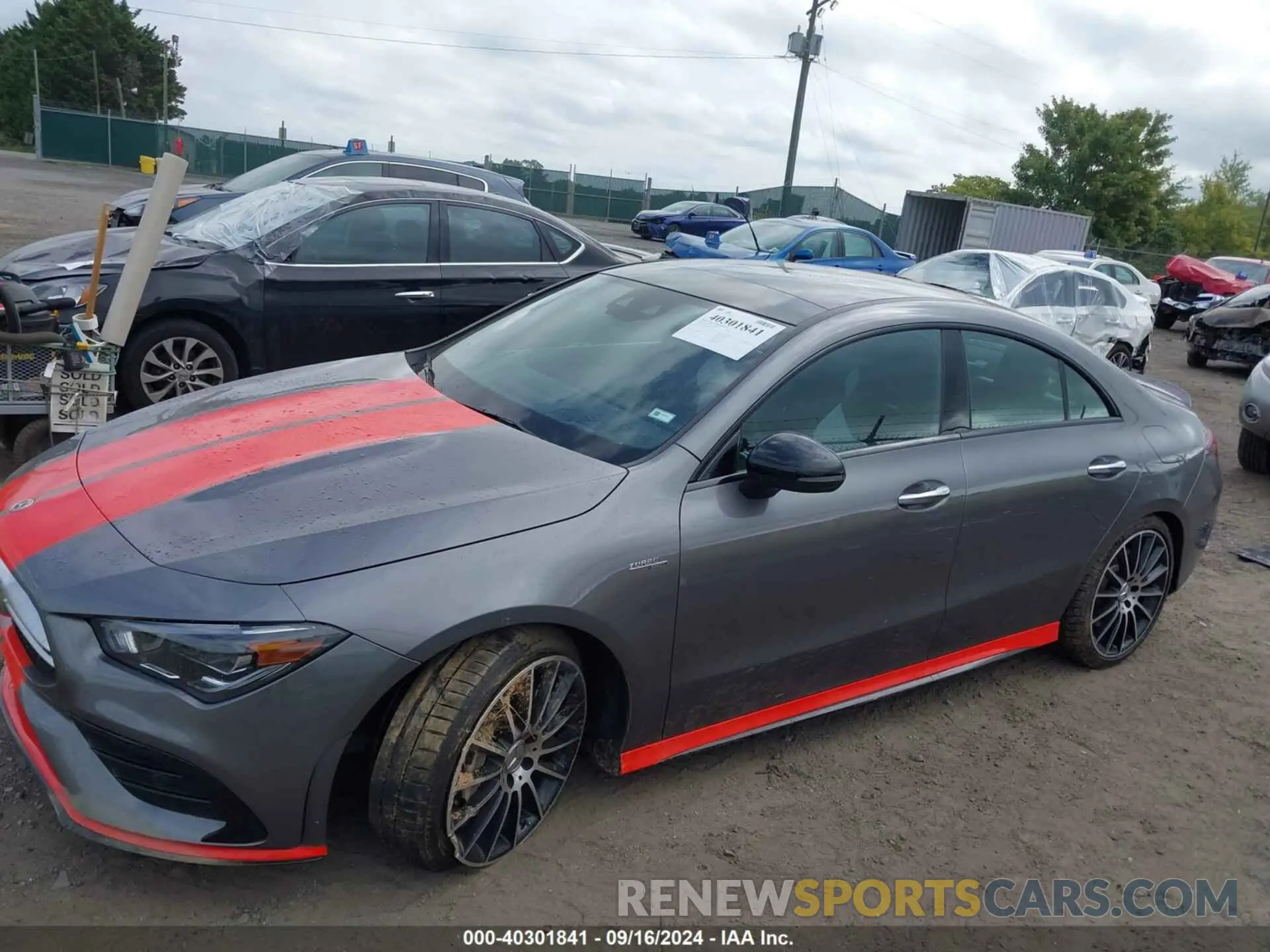 15 fotografías del automóvil dañado W1K5J5BB2NN275433 MERCEDES-BENZ AMG CLA 35 2022