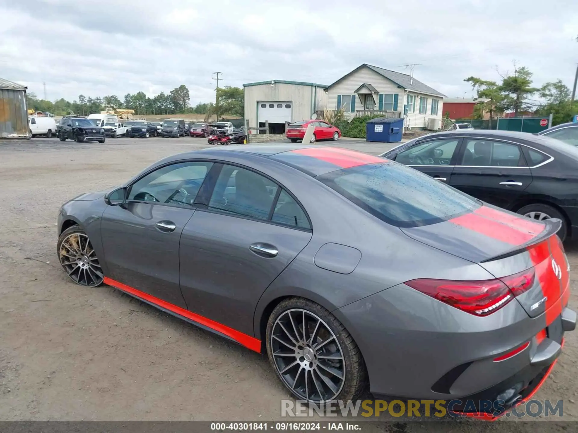 3 fotografías del automóvil dañado W1K5J5BB2NN275433 MERCEDES-BENZ AMG CLA 35 2022