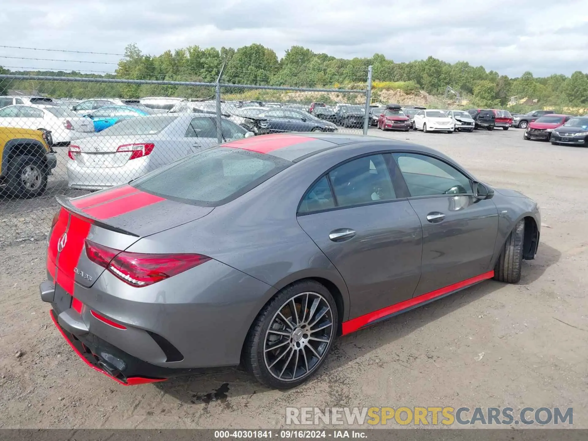 4 fotografías del automóvil dañado W1K5J5BB2NN275433 MERCEDES-BENZ AMG CLA 35 2022