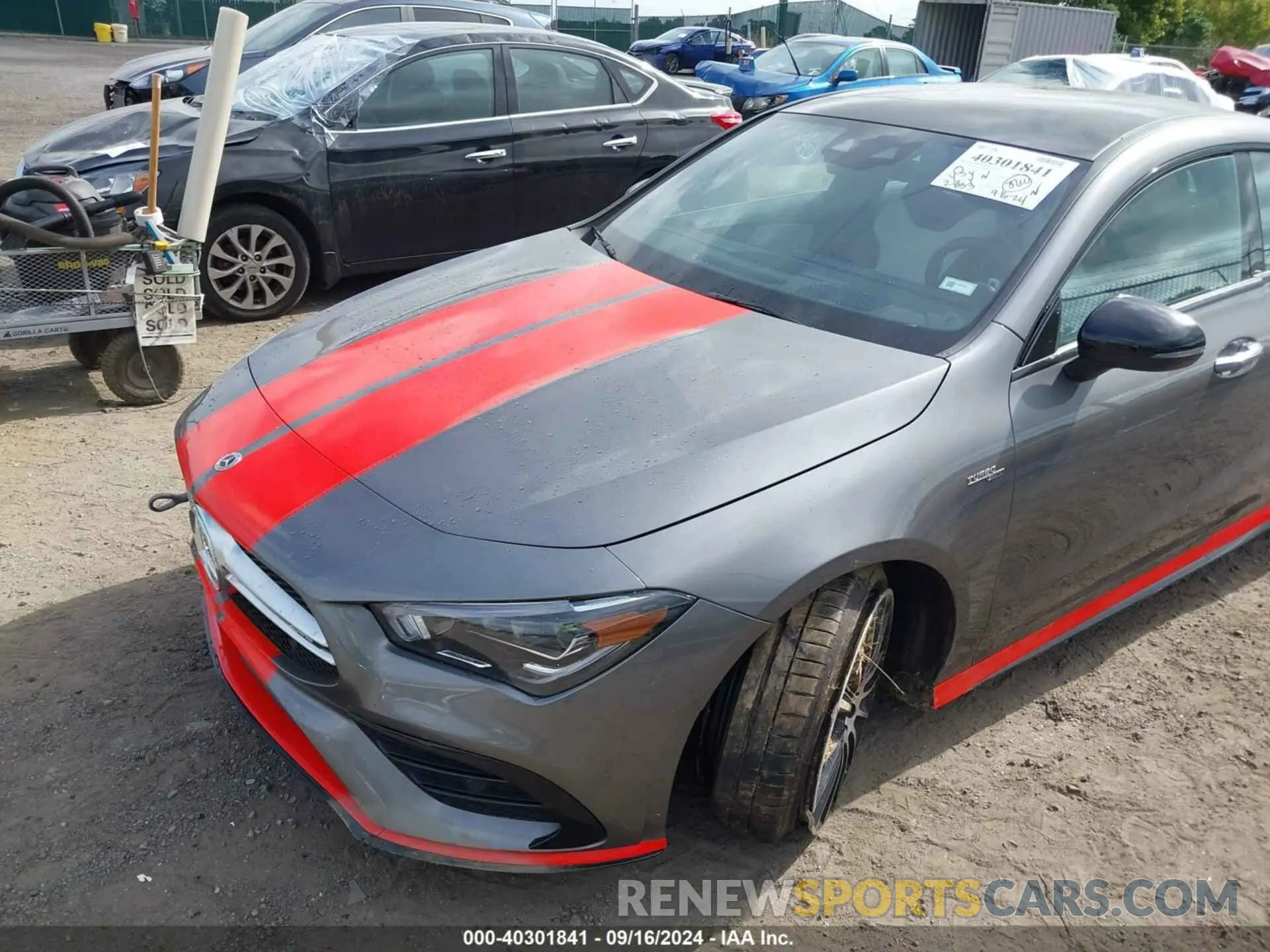 6 fotografías del automóvil dañado W1K5J5BB2NN275433 MERCEDES-BENZ AMG CLA 35 2022