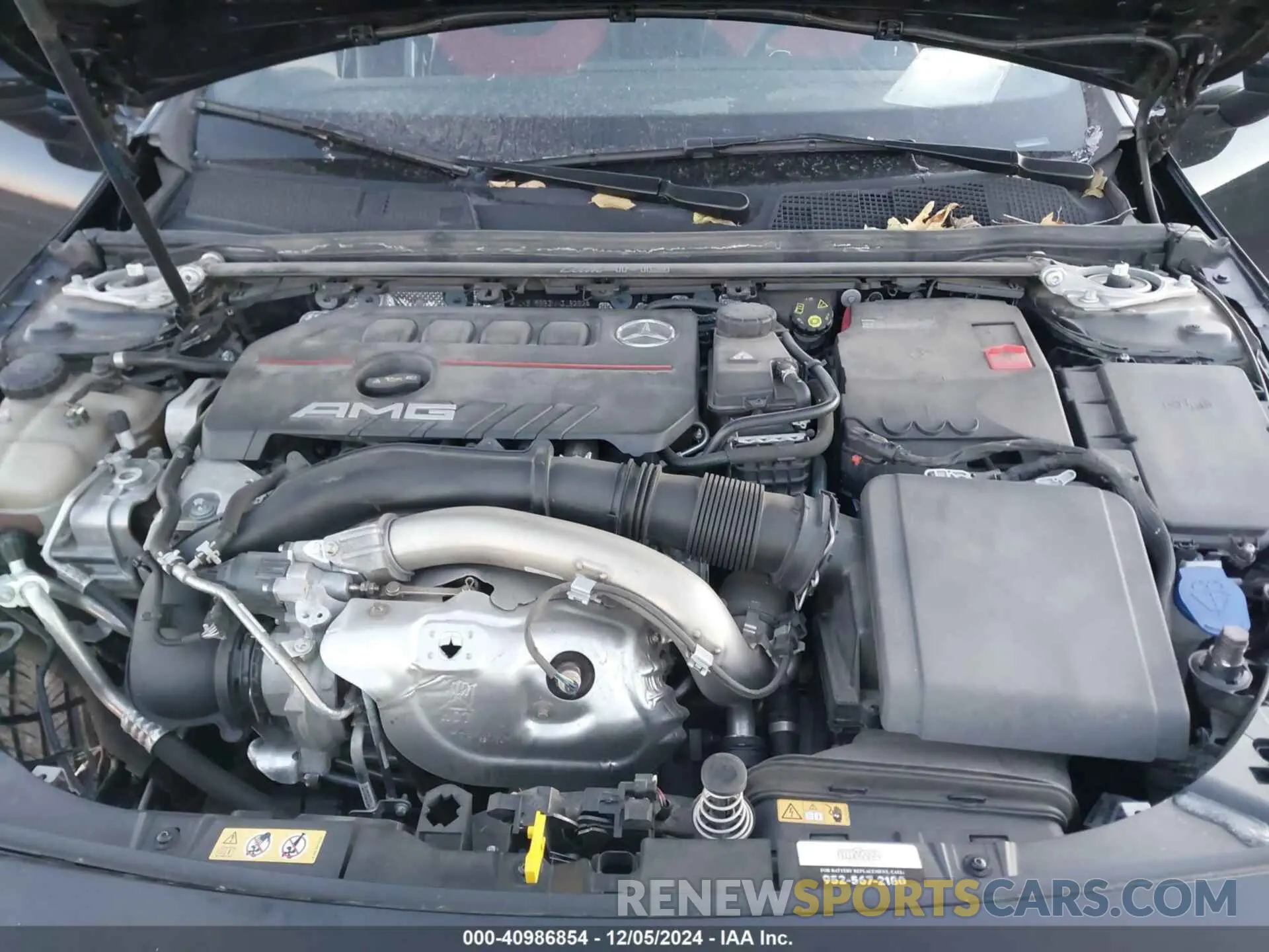 10 fotografías del automóvil dañado W1K5J5BB3NN319262 MERCEDES-BENZ AMG CLA 35 2022
