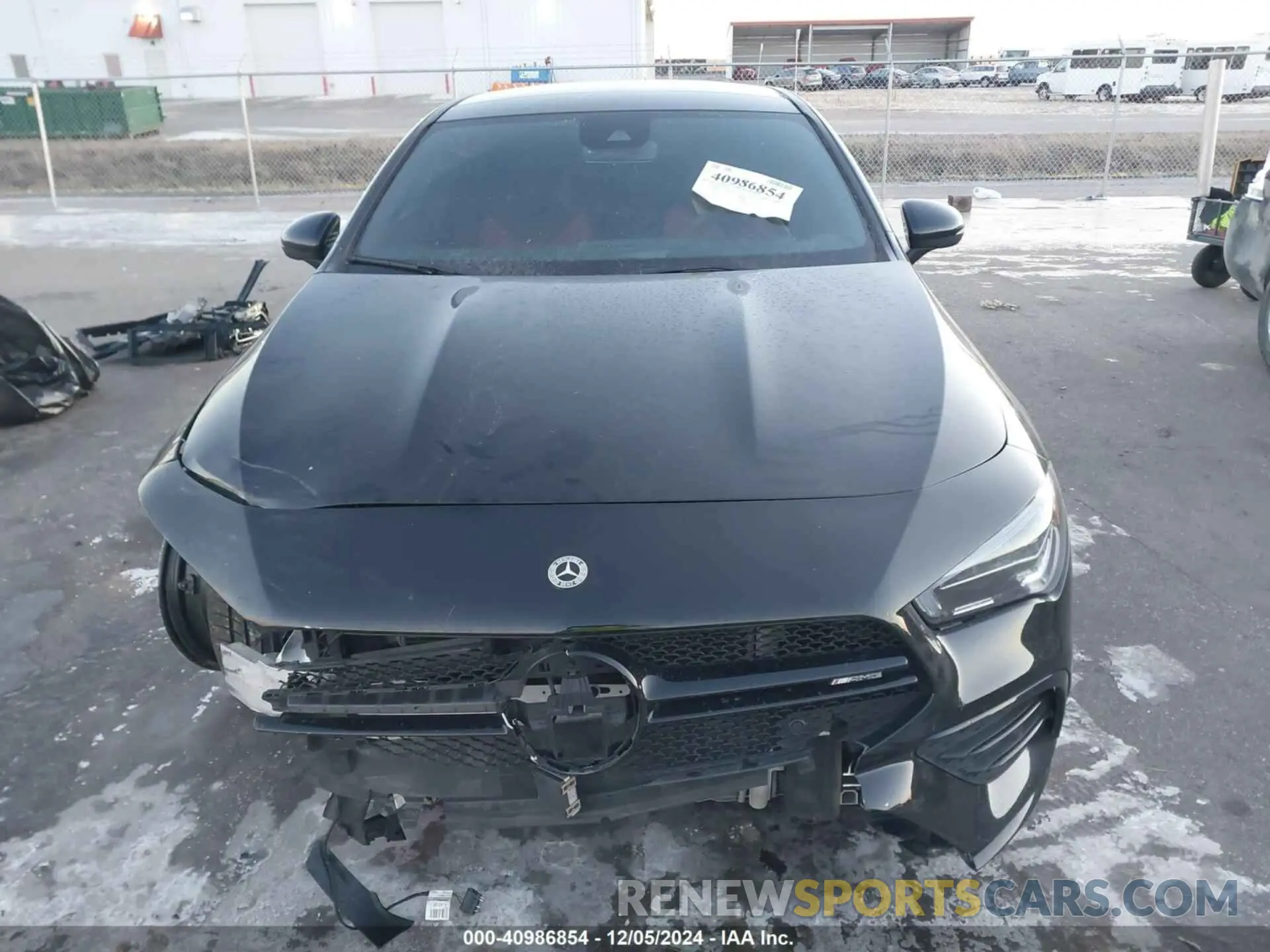 12 fotografías del automóvil dañado W1K5J5BB3NN319262 MERCEDES-BENZ AMG CLA 35 2022