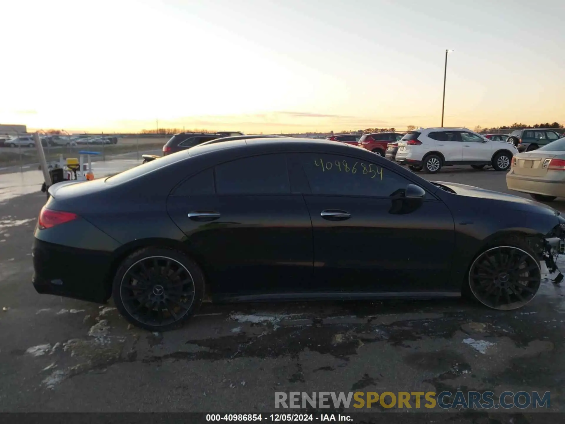 13 fotografías del automóvil dañado W1K5J5BB3NN319262 MERCEDES-BENZ AMG CLA 35 2022