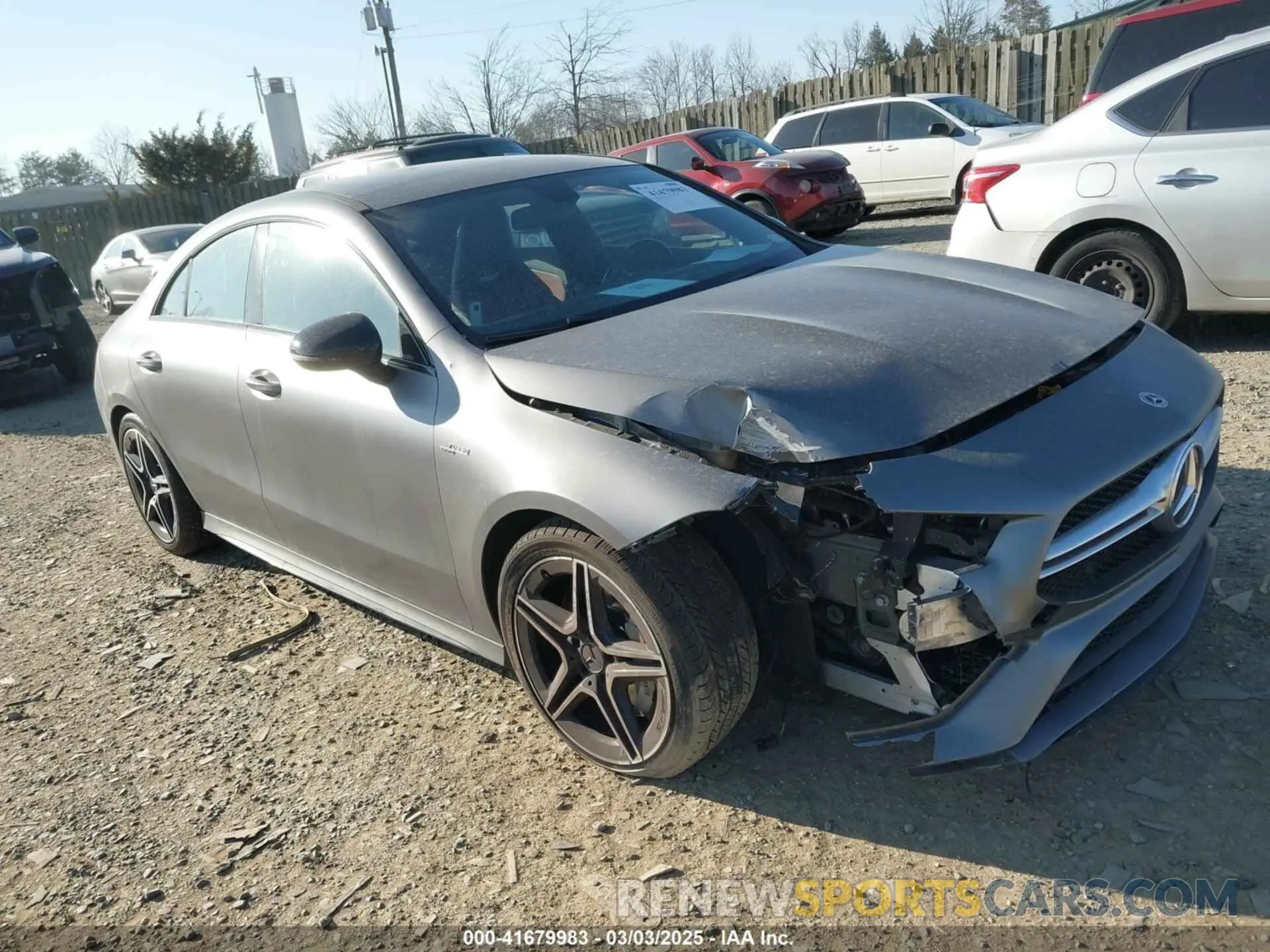 1 fotografías del automóvil dañado W1K5J5BBXNN299043 MERCEDES-BENZ AMG CLA 35 2022