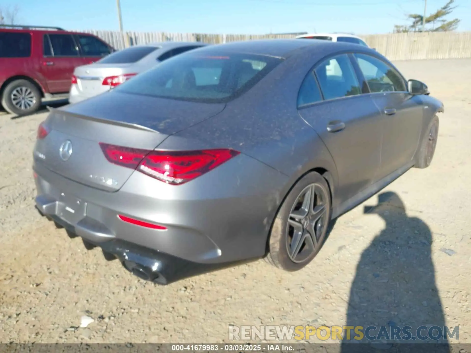4 fotografías del automóvil dañado W1K5J5BBXNN299043 MERCEDES-BENZ AMG CLA 35 2022