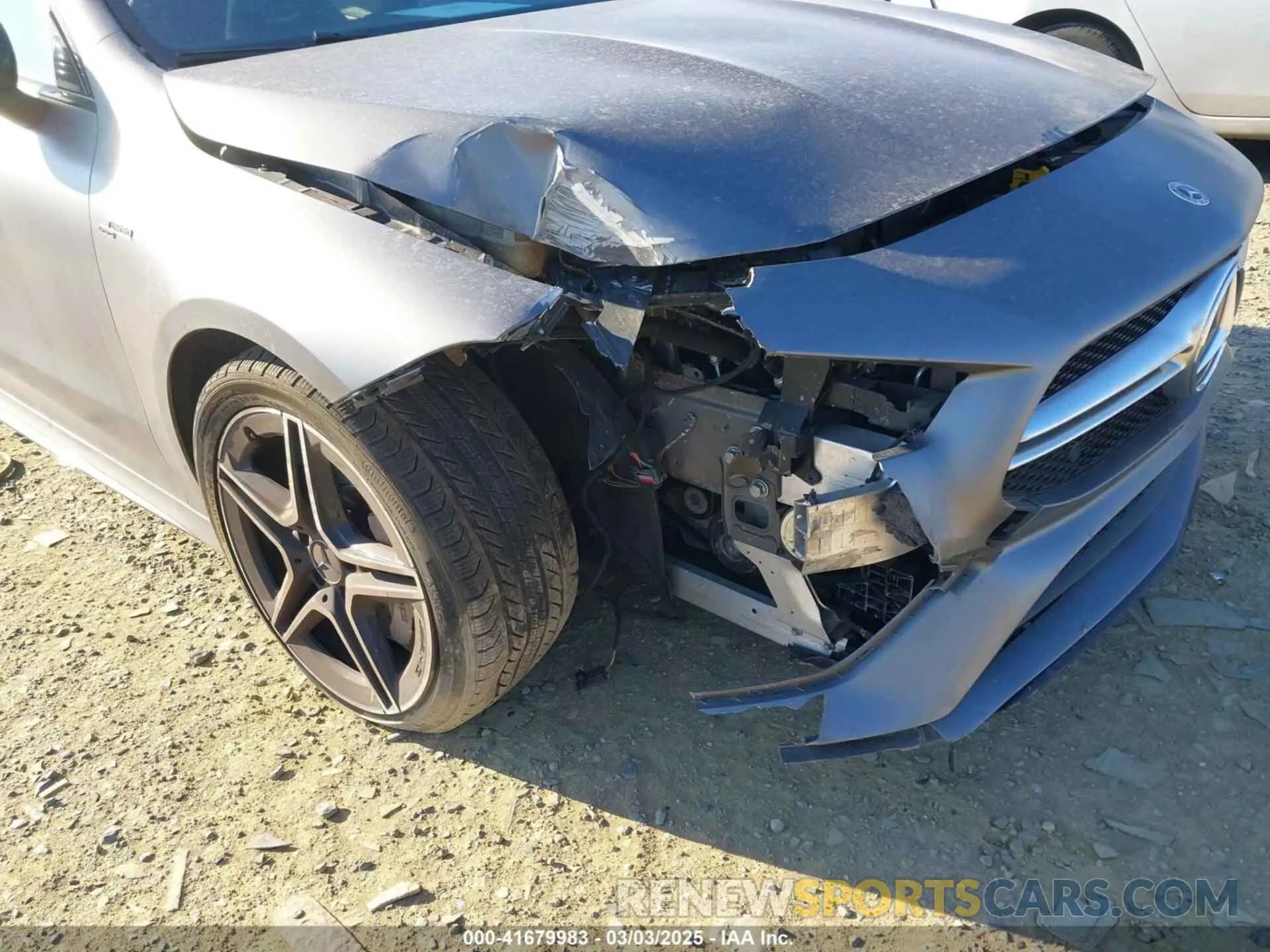 6 fotografías del automóvil dañado W1K5J5BBXNN299043 MERCEDES-BENZ AMG CLA 35 2022