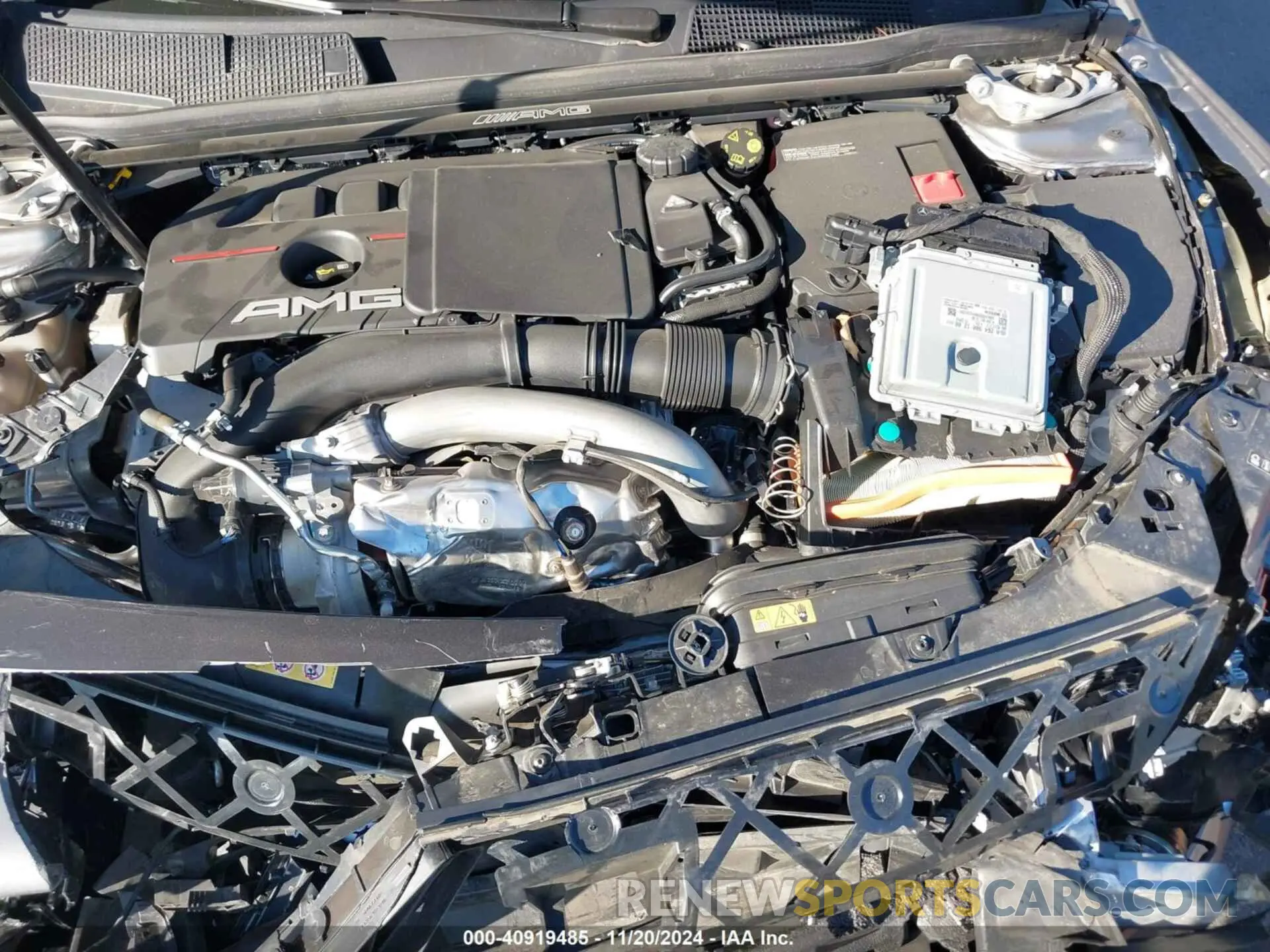 10 fotografías del automóvil dañado W1K5J5BB1PN378880 MERCEDES-BENZ AMG CLA 35 2023
