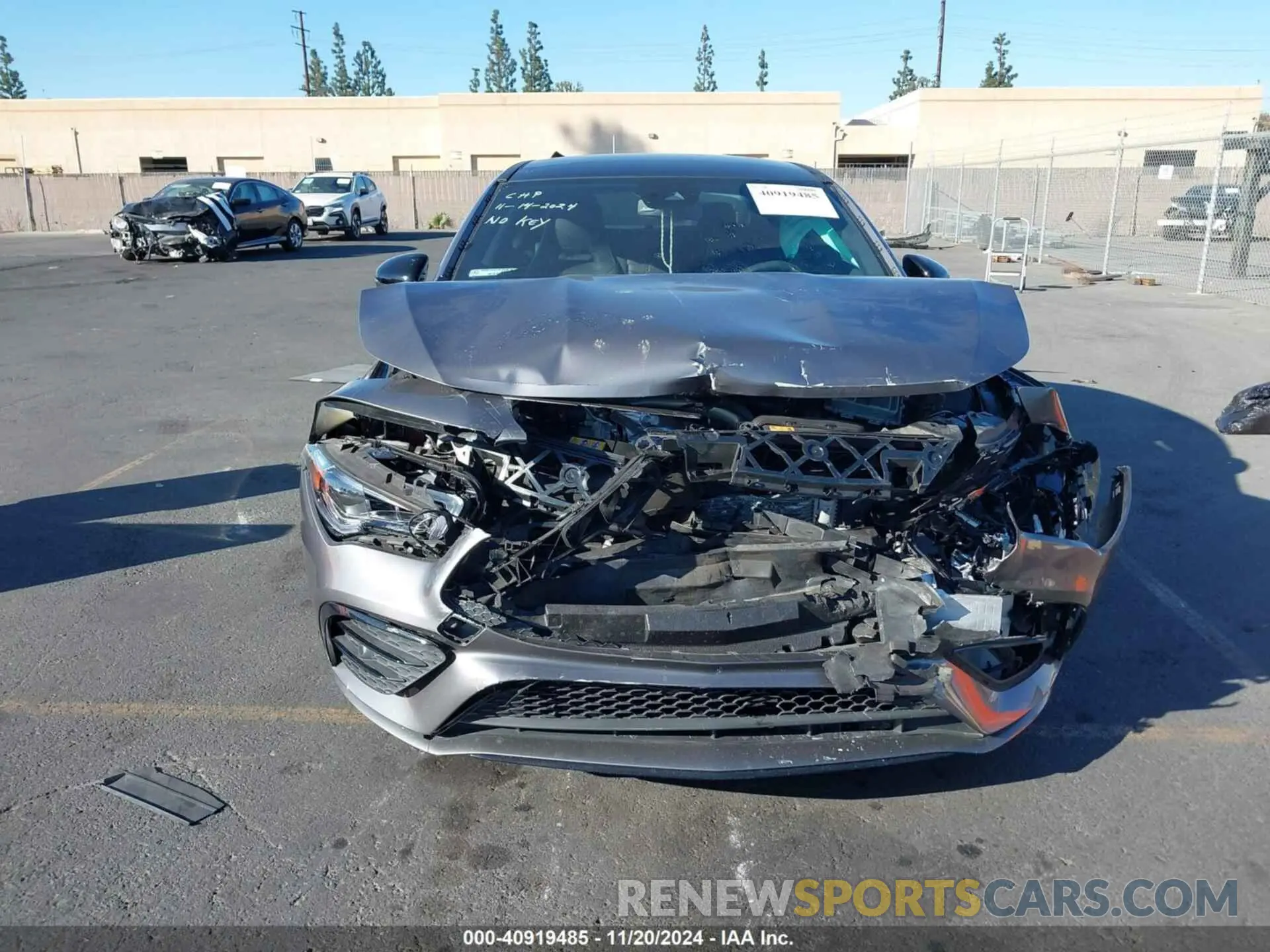 11 fotografías del automóvil dañado W1K5J5BB1PN378880 MERCEDES-BENZ AMG CLA 35 2023