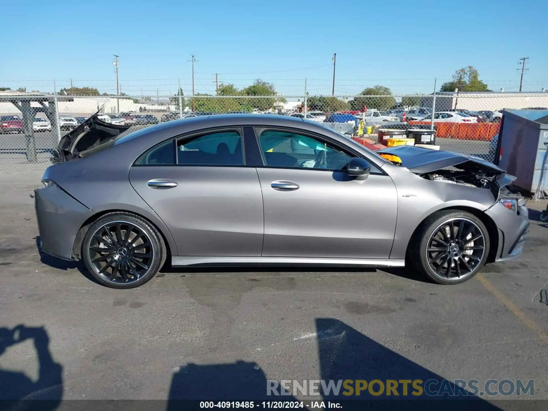 12 fotografías del automóvil dañado W1K5J5BB1PN378880 MERCEDES-BENZ AMG CLA 35 2023
