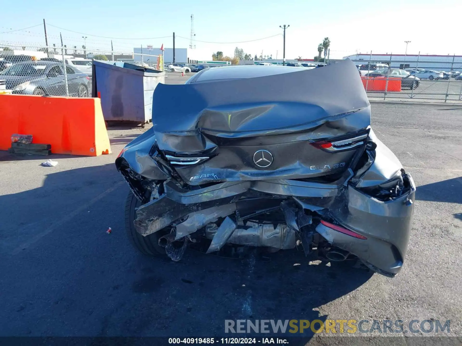 15 fotografías del automóvil dañado W1K5J5BB1PN378880 MERCEDES-BENZ AMG CLA 35 2023