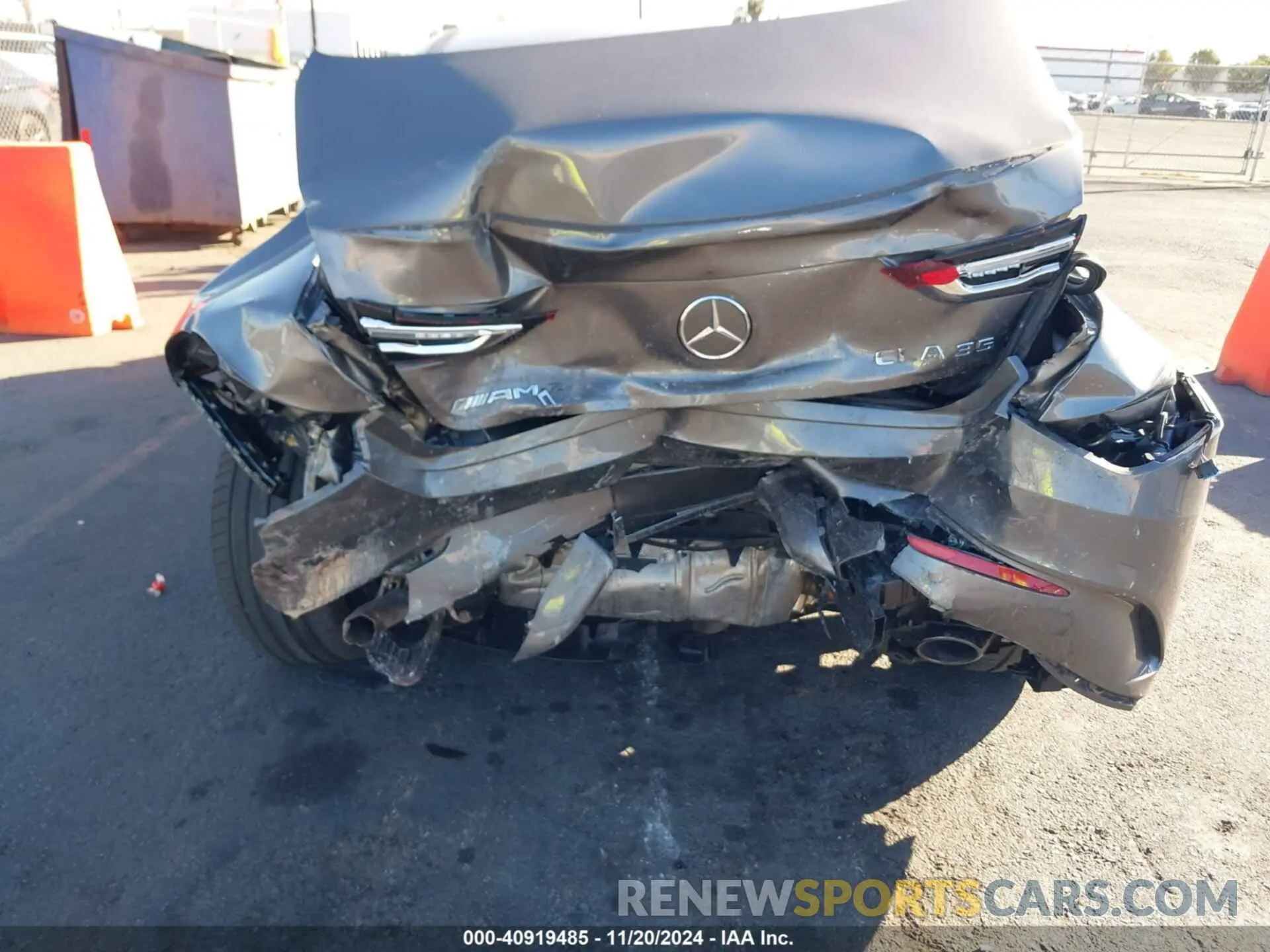 16 fotografías del automóvil dañado W1K5J5BB1PN378880 MERCEDES-BENZ AMG CLA 35 2023