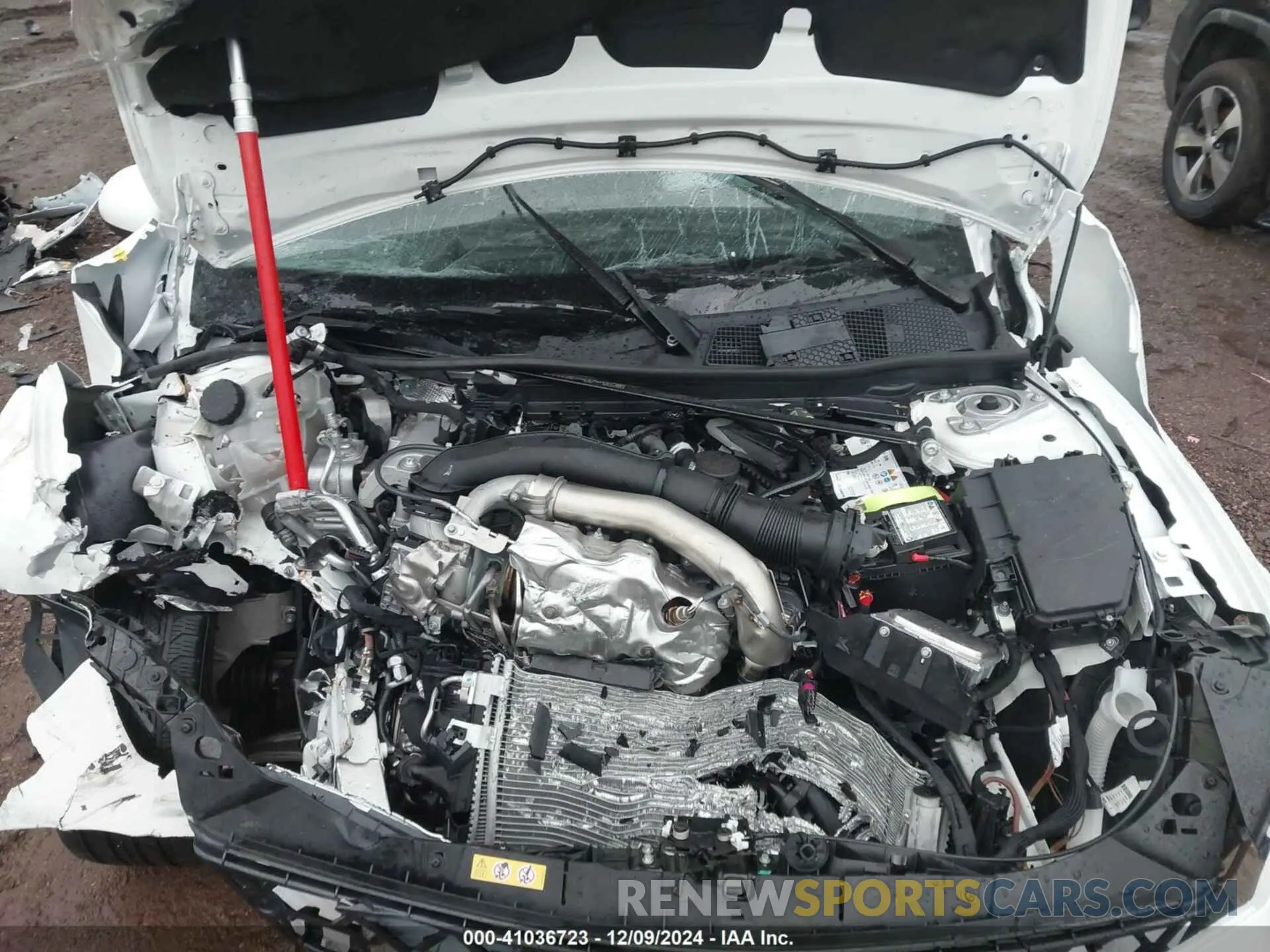 10 fotografías del automóvil dañado W1K5J5BB5SN513576 MERCEDES-BENZ AMG CLA 35 2025