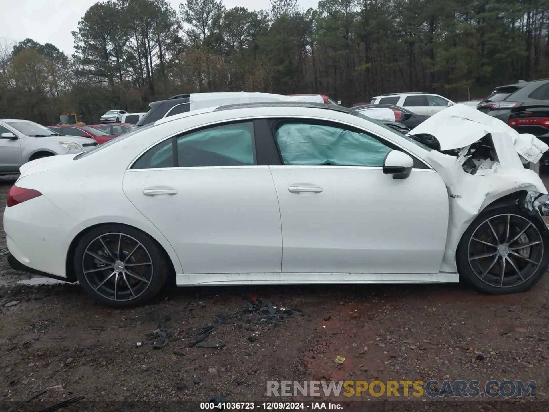 13 fotografías del automóvil dañado W1K5J5BB5SN513576 MERCEDES-BENZ AMG CLA 35 2025
