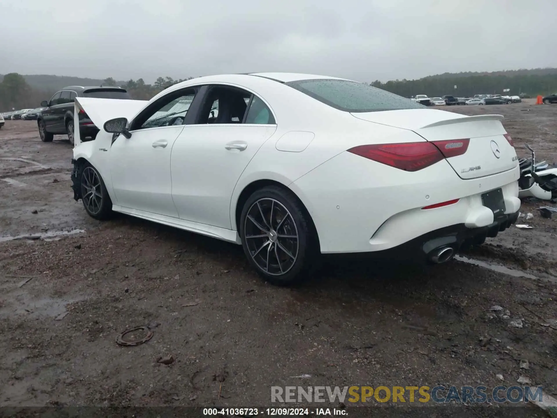 3 fotografías del automóvil dañado W1K5J5BB5SN513576 MERCEDES-BENZ AMG CLA 35 2025