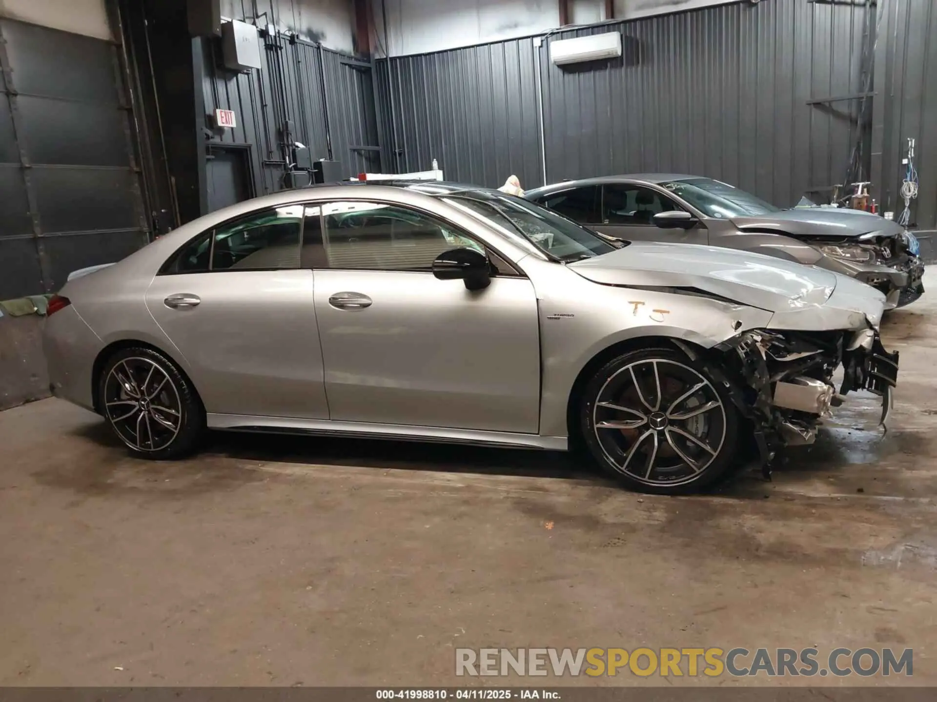 14 fotografías del automóvil dañado W1K5J5BBXSN531314 MERCEDES-BENZ AMG CLA 35 2025