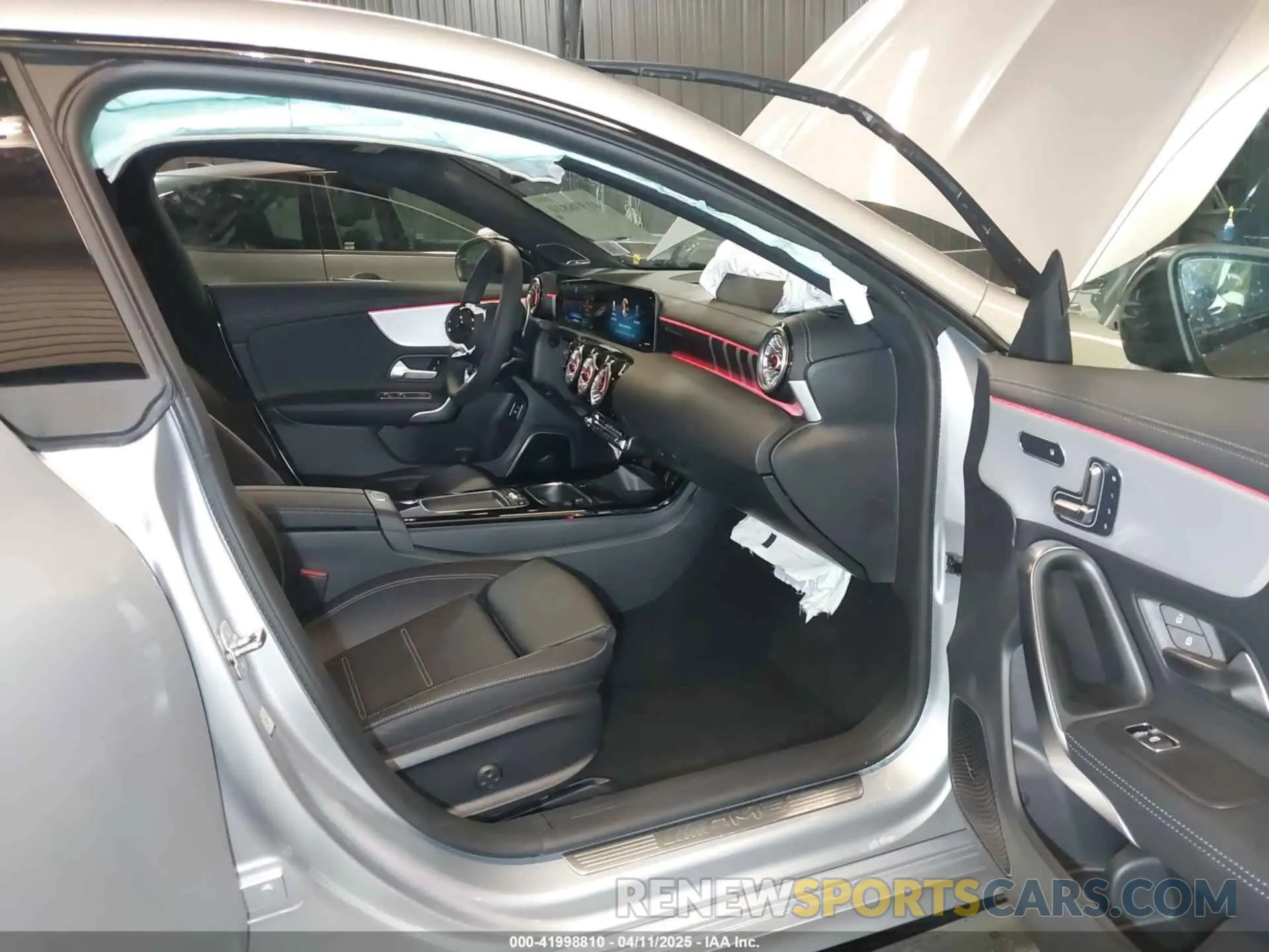5 fotografías del automóvil dañado W1K5J5BBXSN531314 MERCEDES-BENZ AMG CLA 35 2025