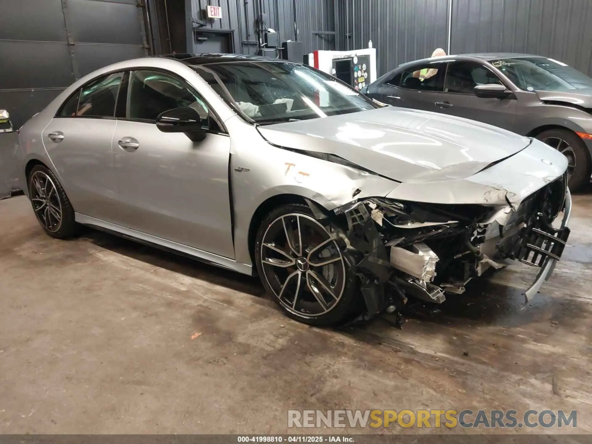 6 fotografías del automóvil dañado W1K5J5BBXSN531314 MERCEDES-BENZ AMG CLA 35 2025