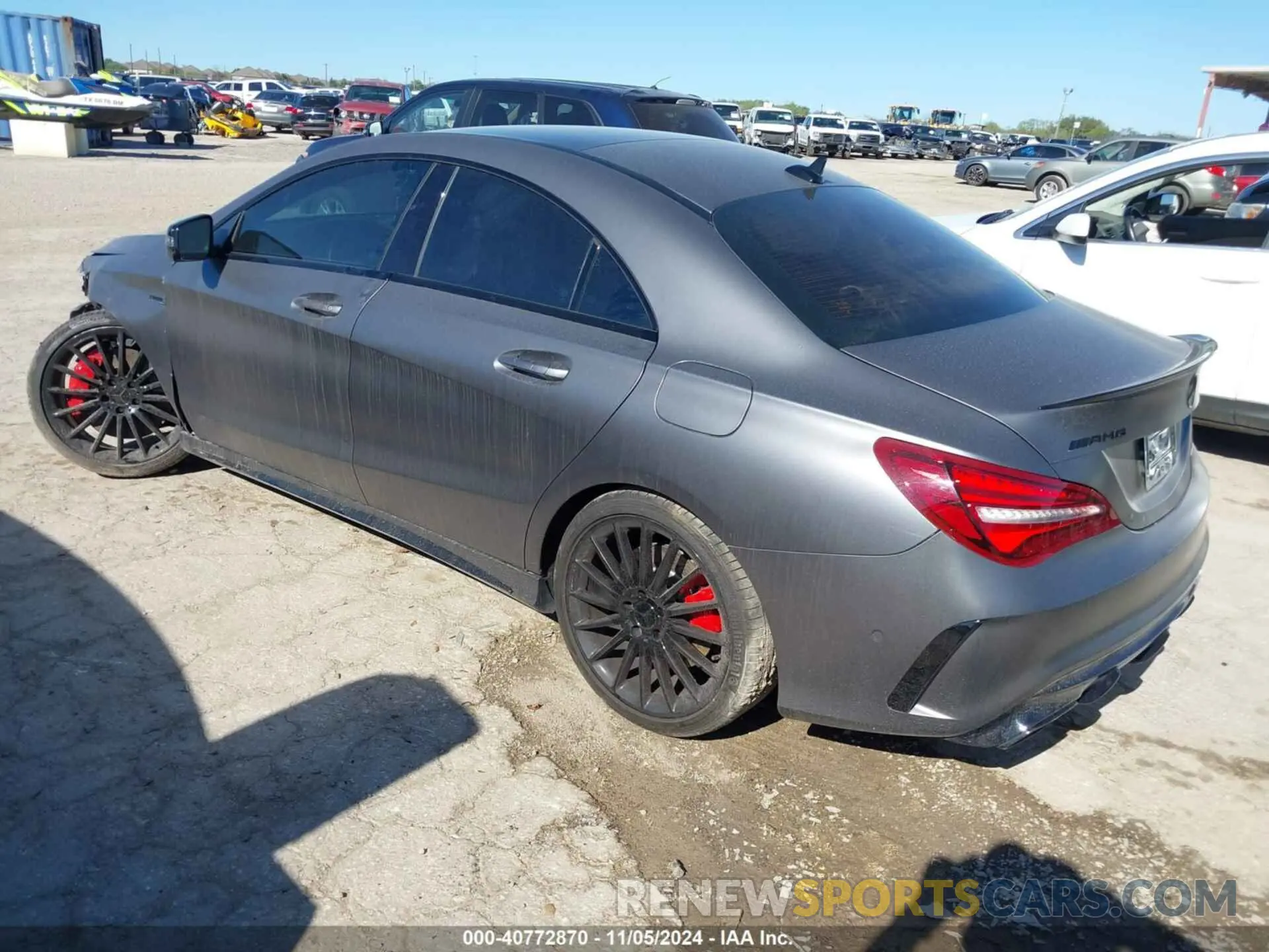 3 fotografías del automóvil dañado WDDSJ5CB9KN741209 MERCEDES-BENZ AMG CLA 45 2019