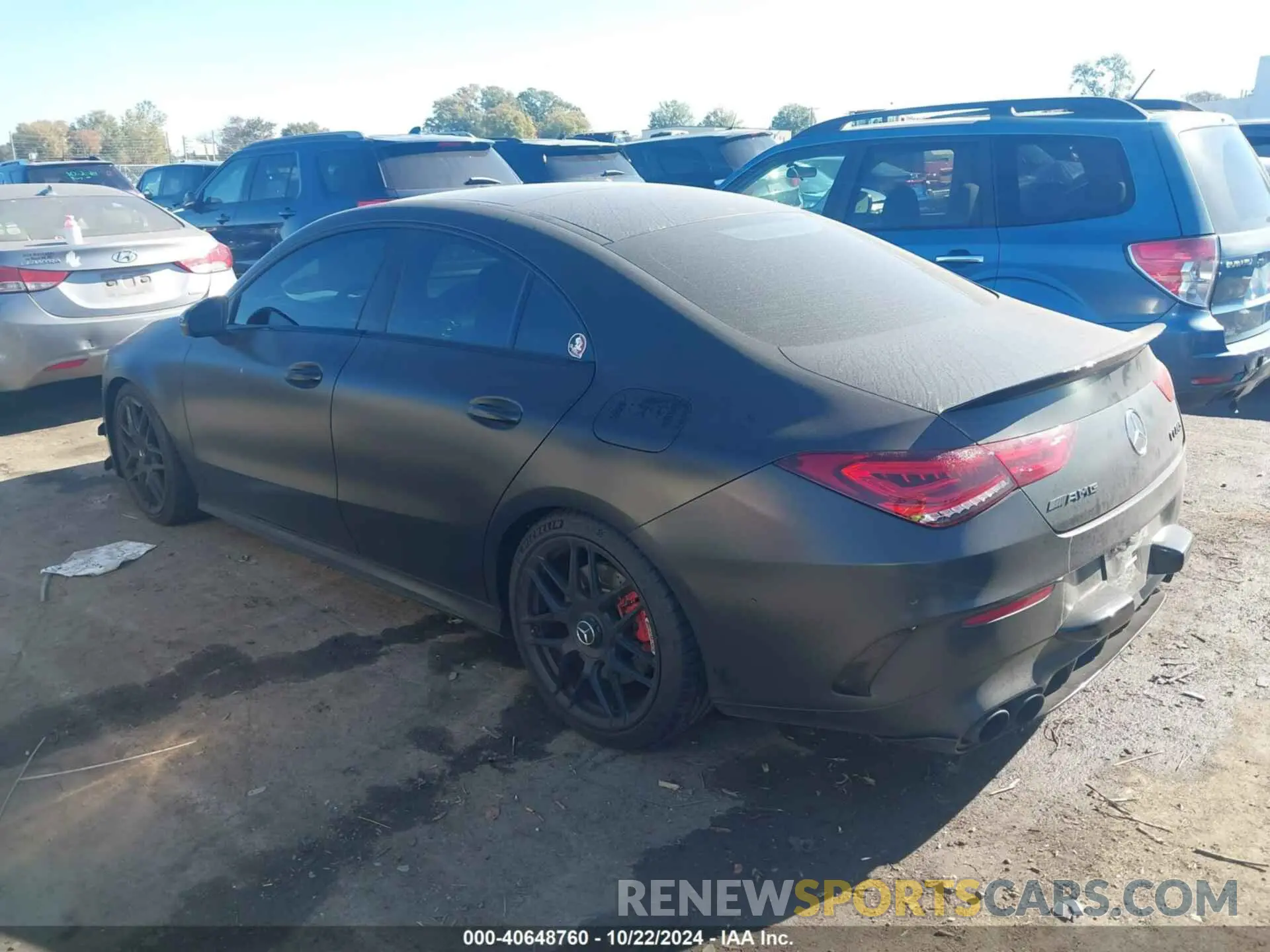 14 fotografías del automóvil dañado W1K5J5DB0NN270633 MERCEDES-BENZ AMG CLA 45 2022