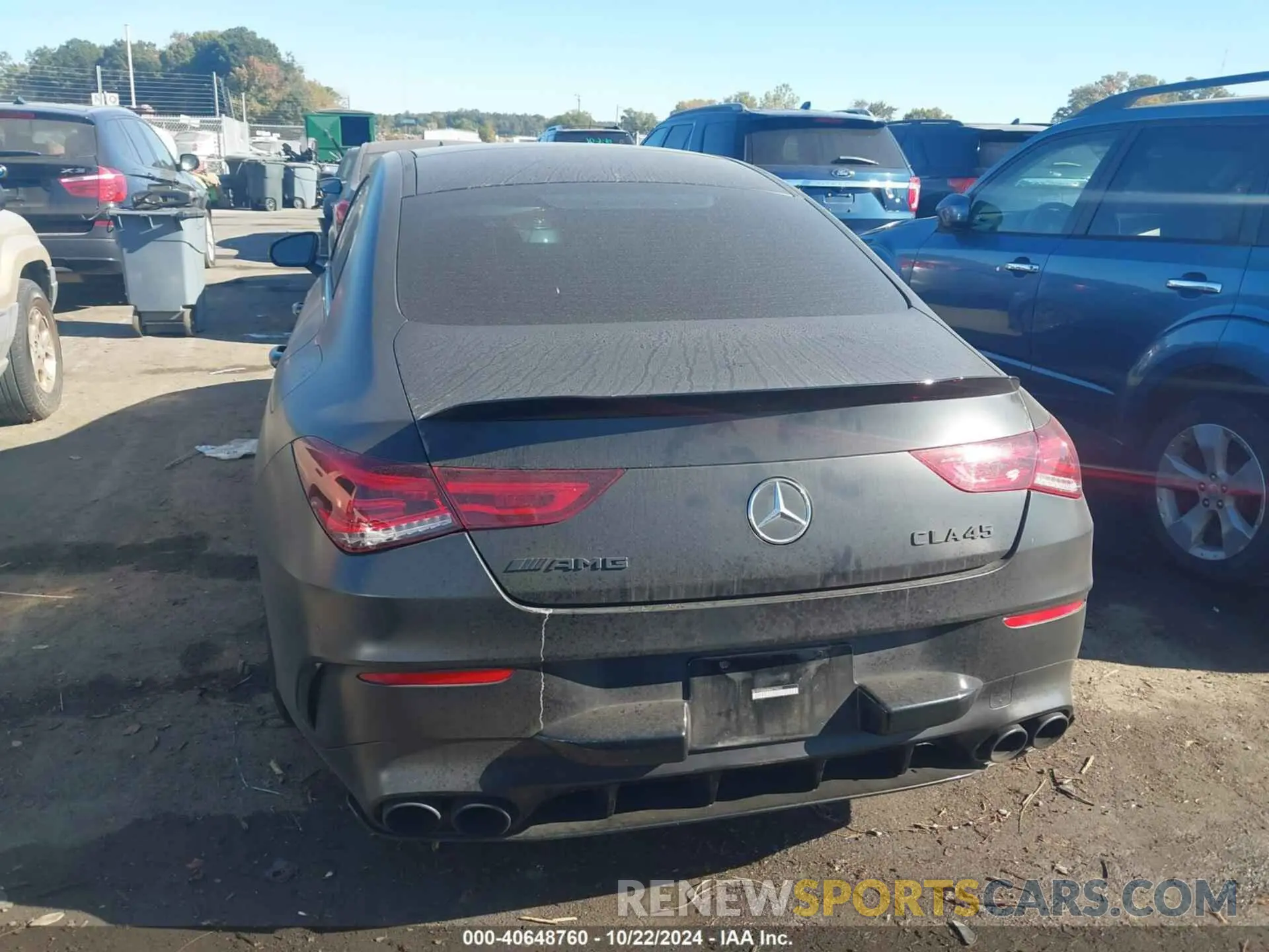 16 fotografías del automóvil dañado W1K5J5DB0NN270633 MERCEDES-BENZ AMG CLA 45 2022