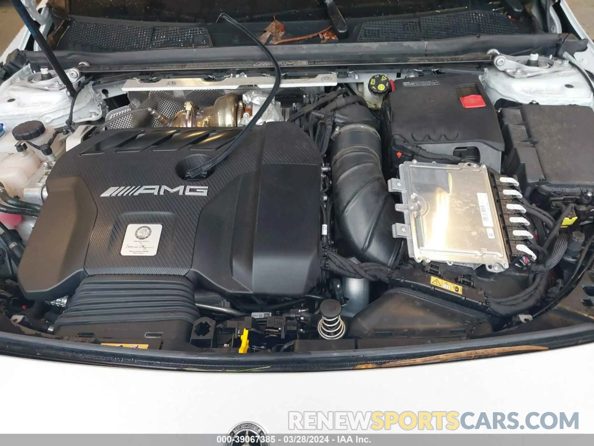 10 fotografías del automóvil dañado W1K5J5DB3NN286213 MERCEDES-BENZ AMG CLA 45 2022