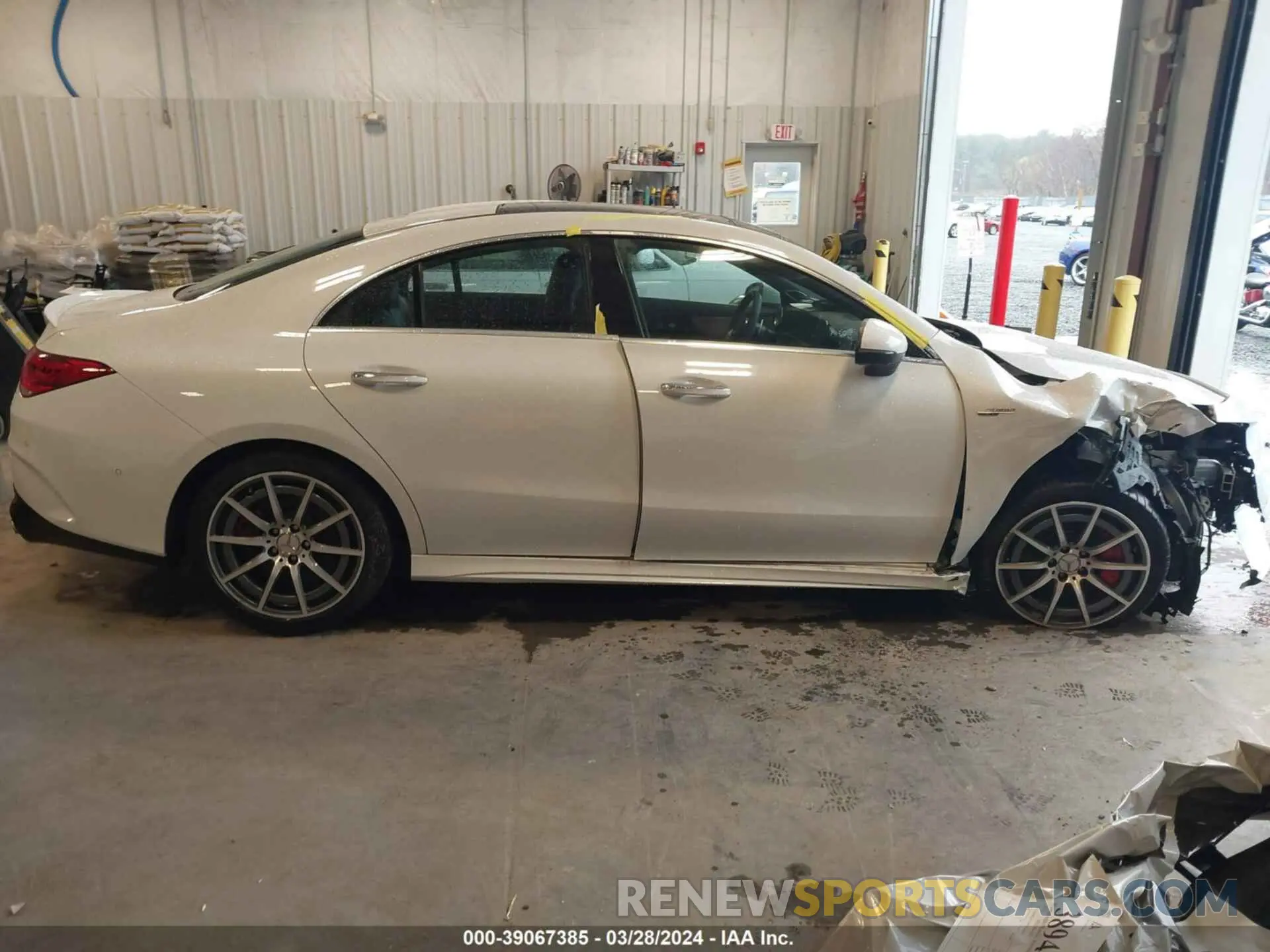 13 fotografías del automóvil dañado W1K5J5DB3NN286213 MERCEDES-BENZ AMG CLA 45 2022